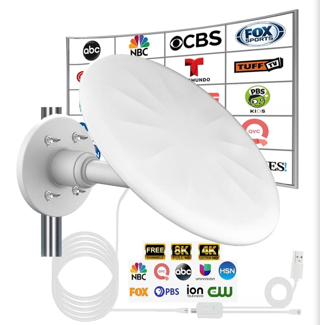 Outdoor TV Antenna for Digital TV, 720°