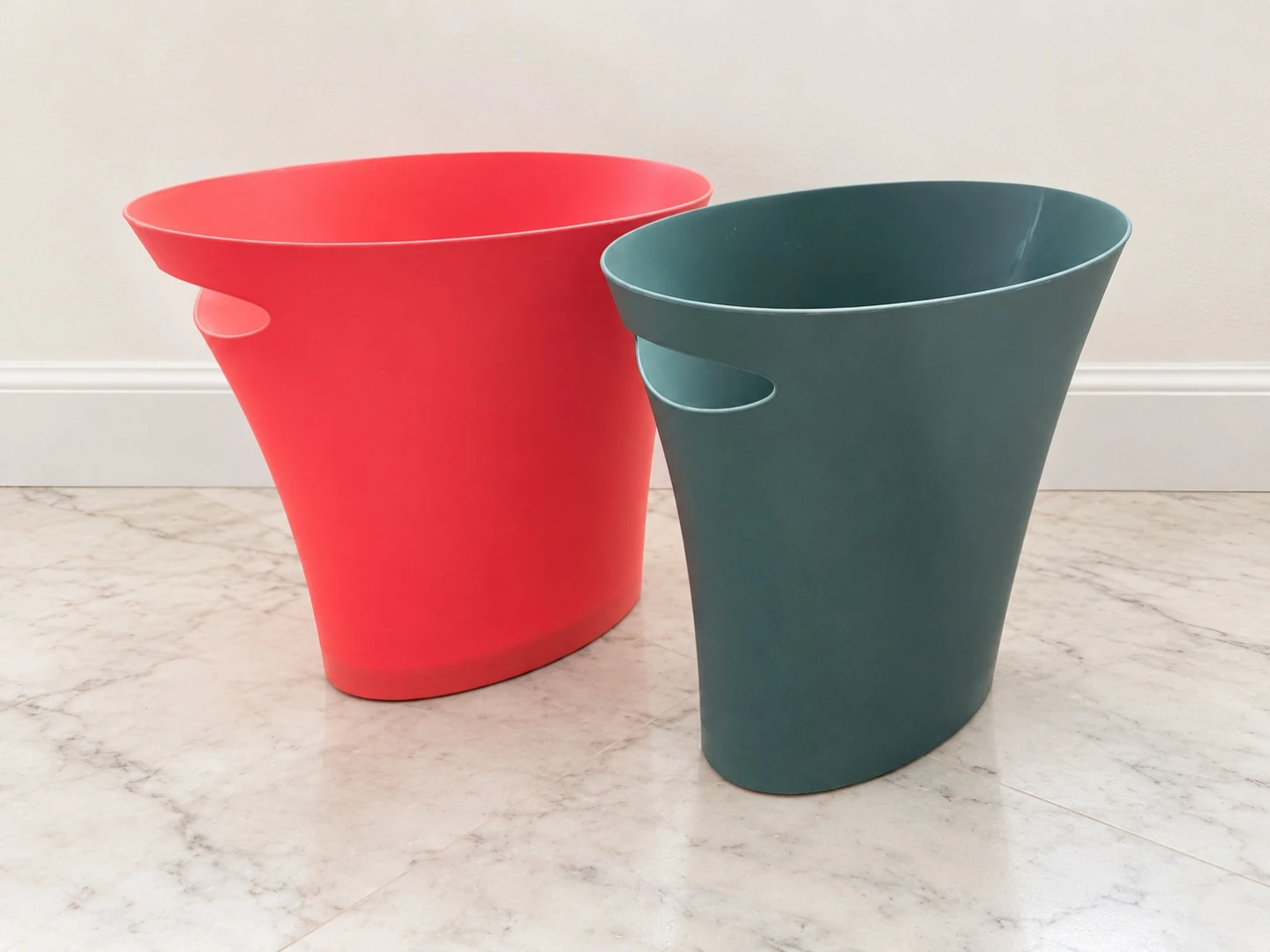 2 sets of New Umbra Slim Trash Cans