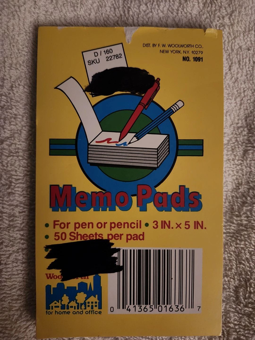 New Memo Pads 1 Pack 50 sheets 🏈