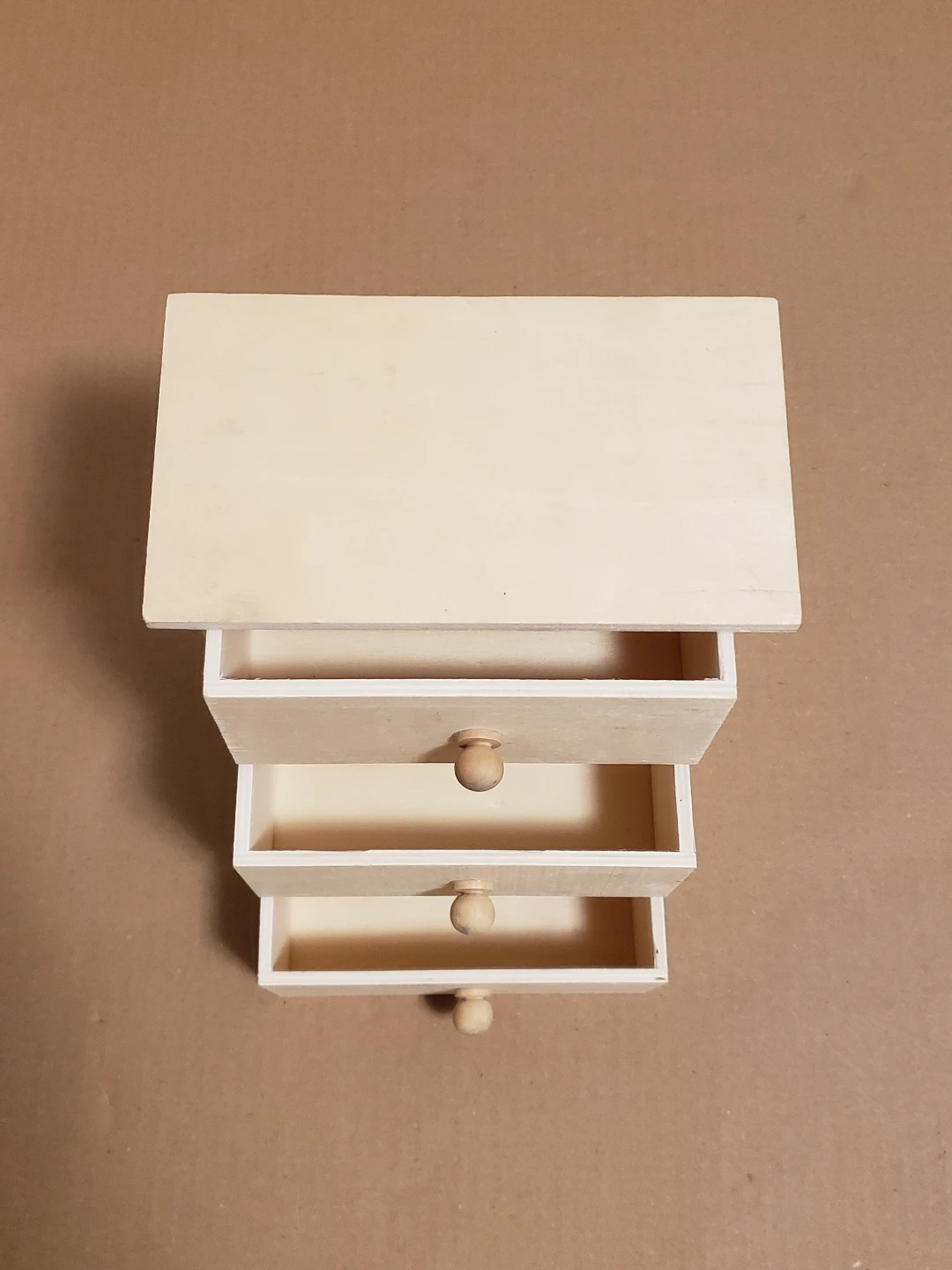 🏈 Small Wooden Organizer - photo 3