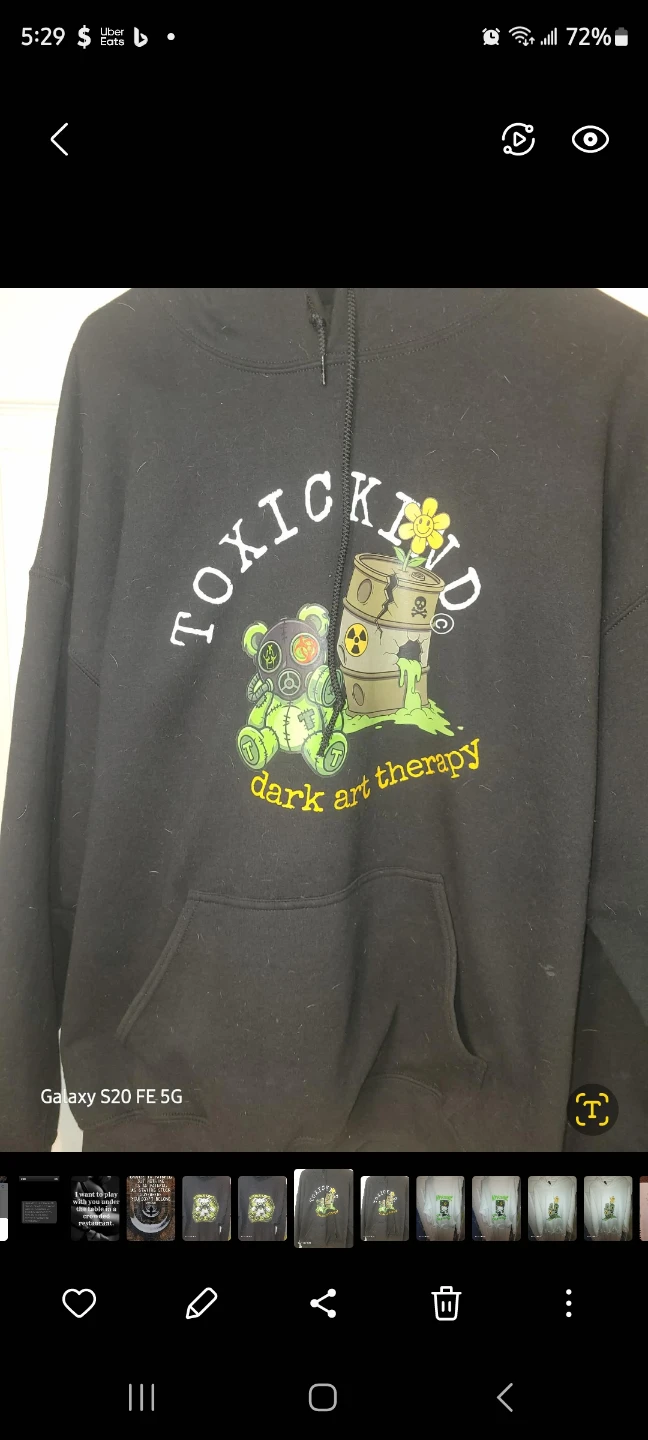 Toxic Kind Dark Art Therapy Hoodie