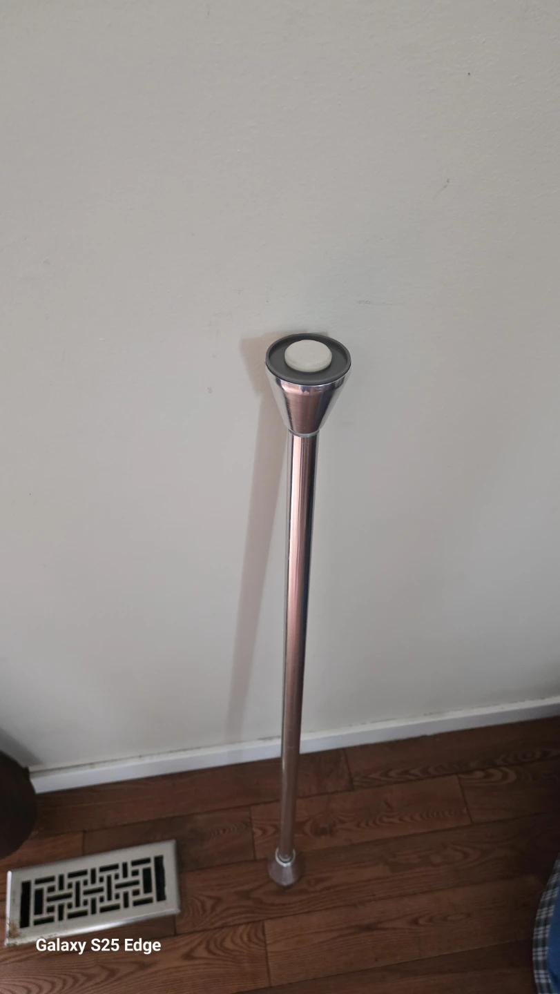 Tension shower rod