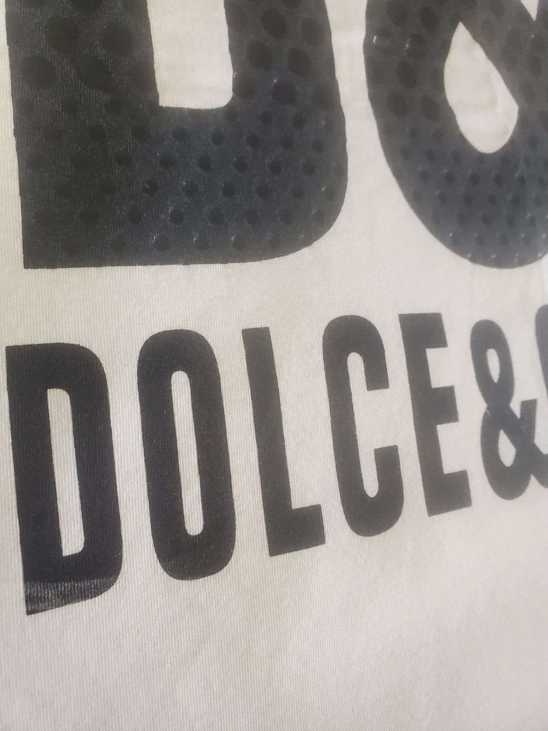 Dolce & Gabbana D&G White V-Neck T-Shirt - photo 4