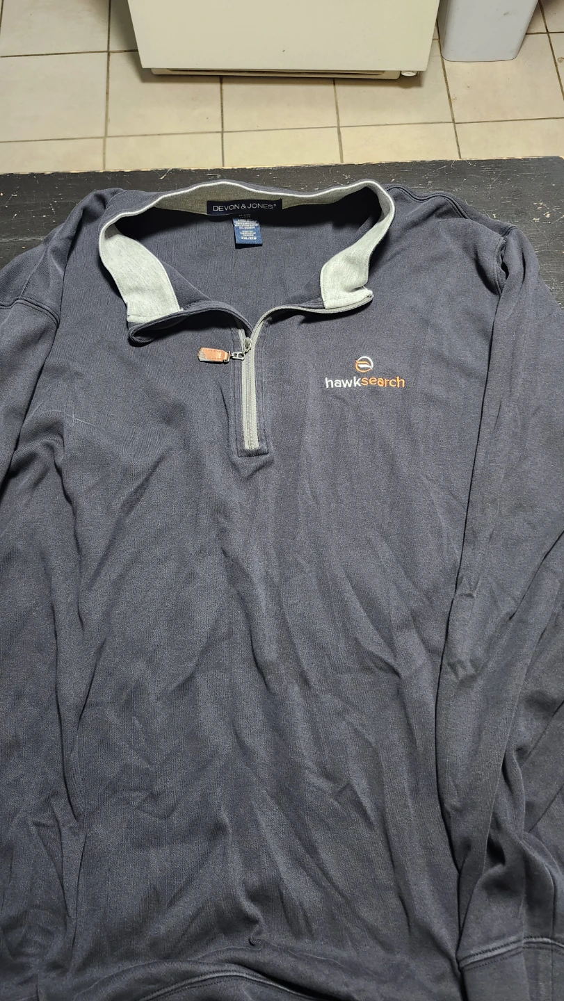 Devon & Jones Hawksearch 1/4 Zip Pullover