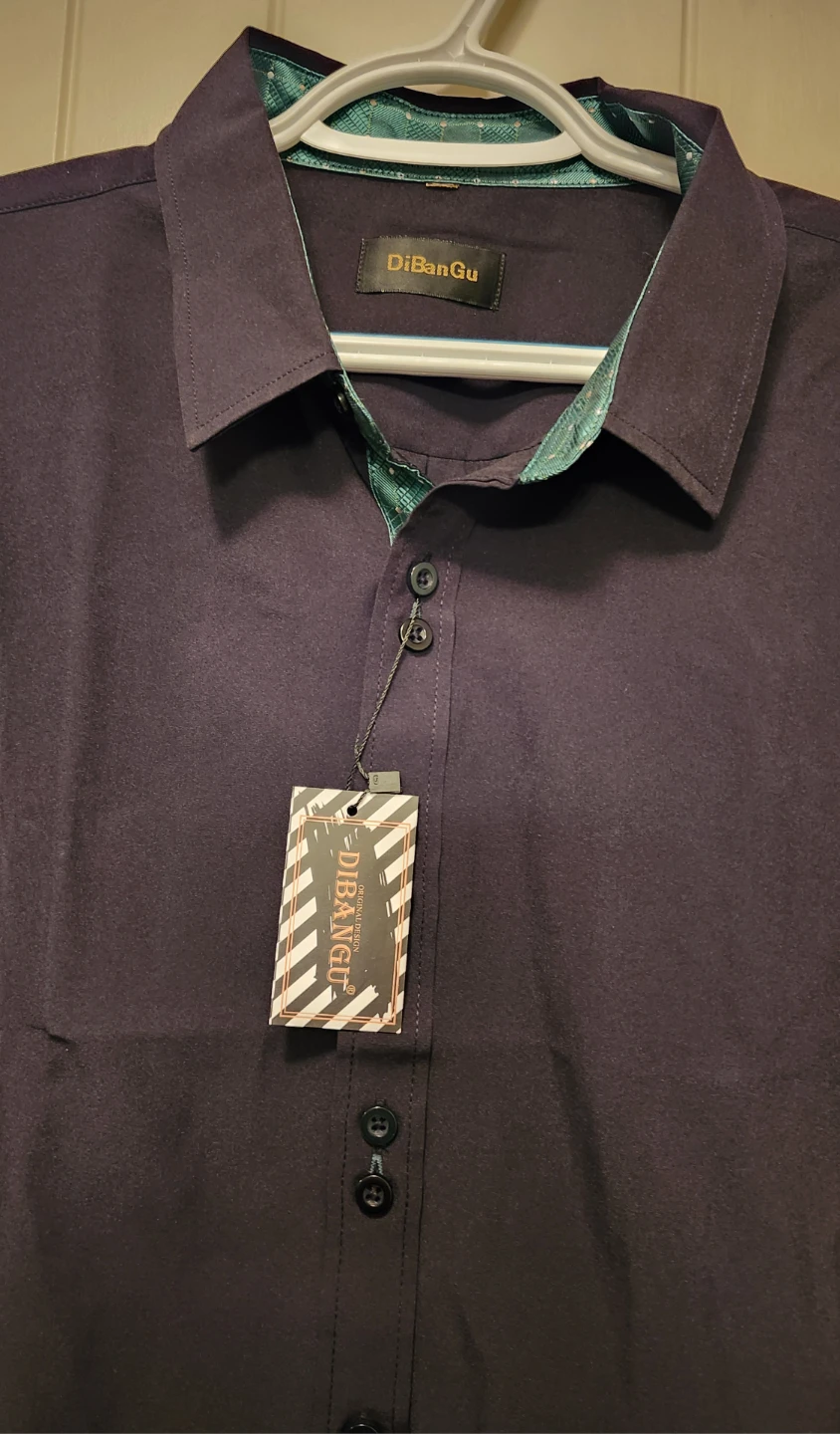 DiBanGu black dress shirt 🏈 - photo 3