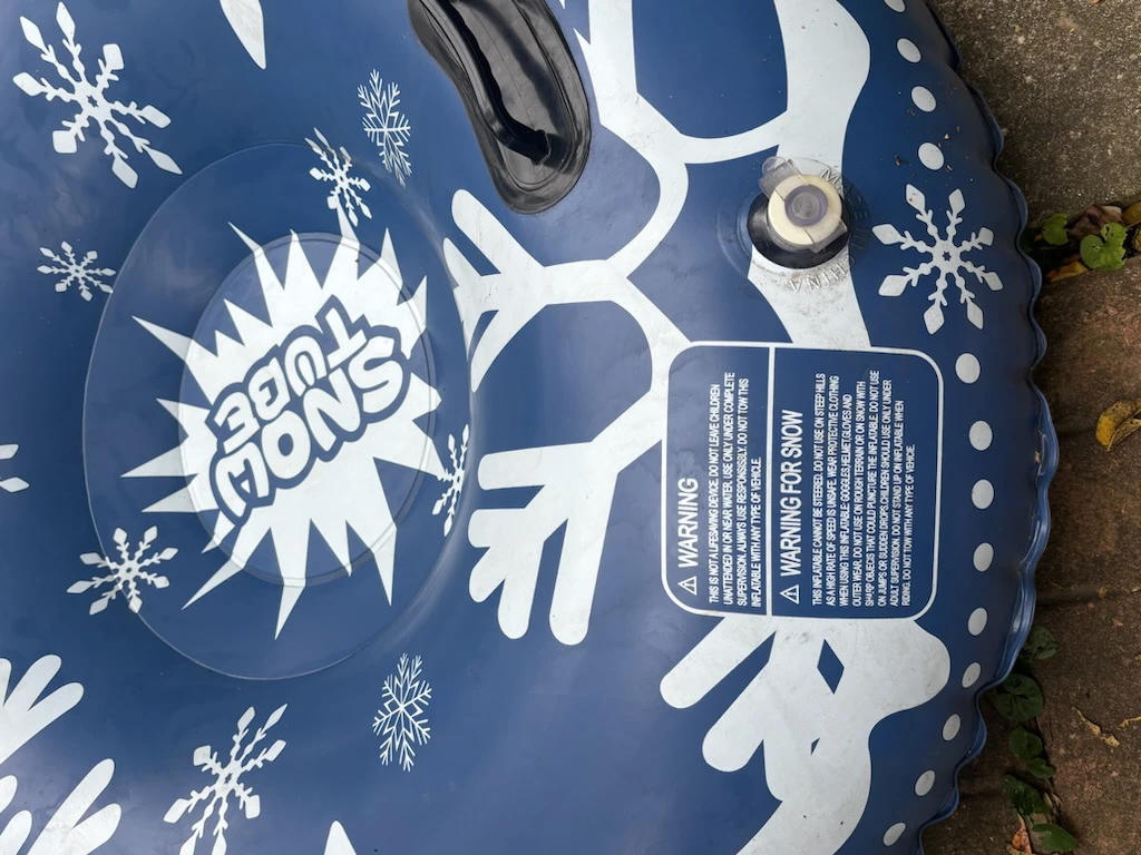 Inflatable Snowflake Snow Tube - photo 3