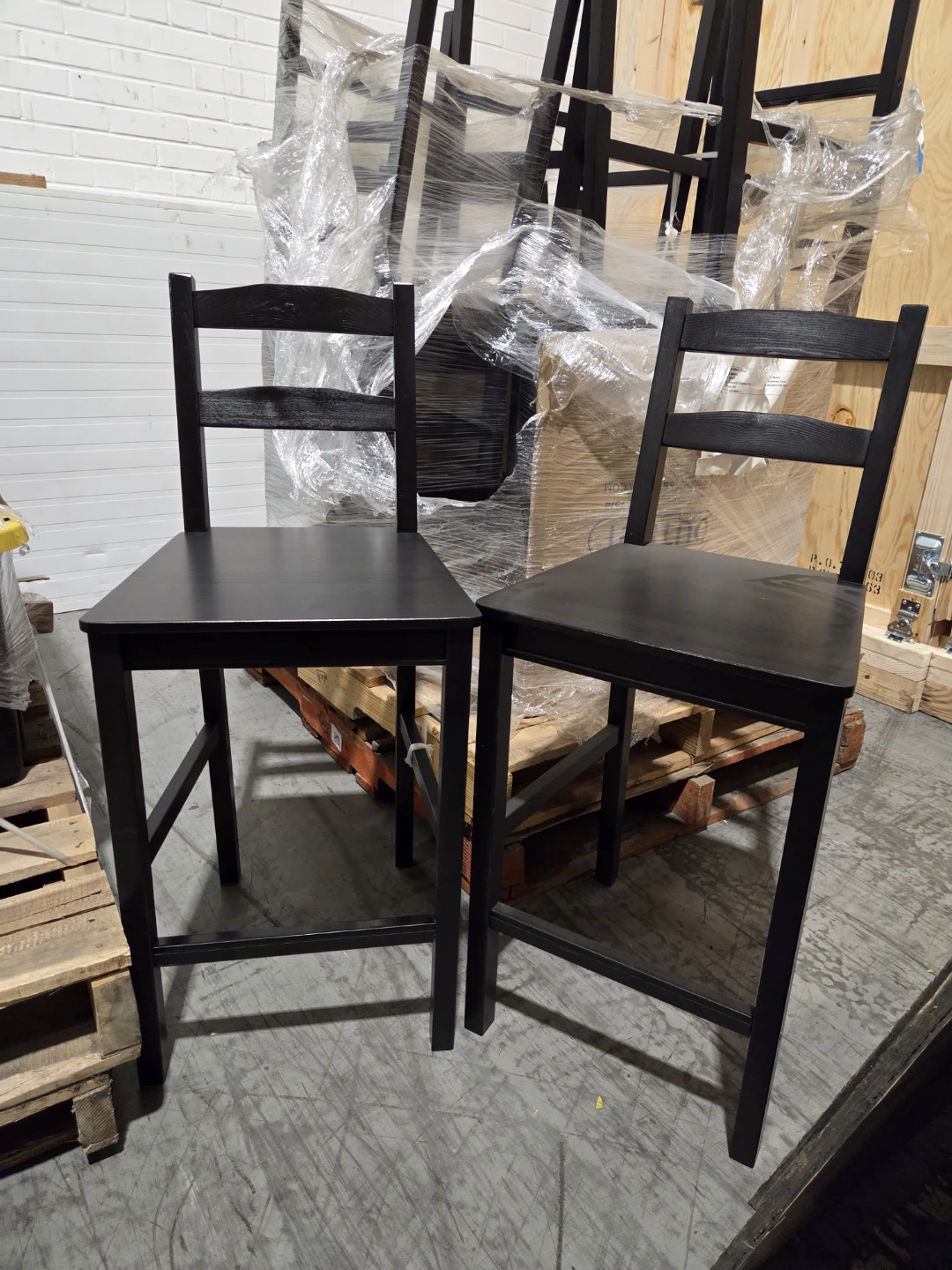 6 IKEA JOKK MOKK Bar Stools (Set of 6)