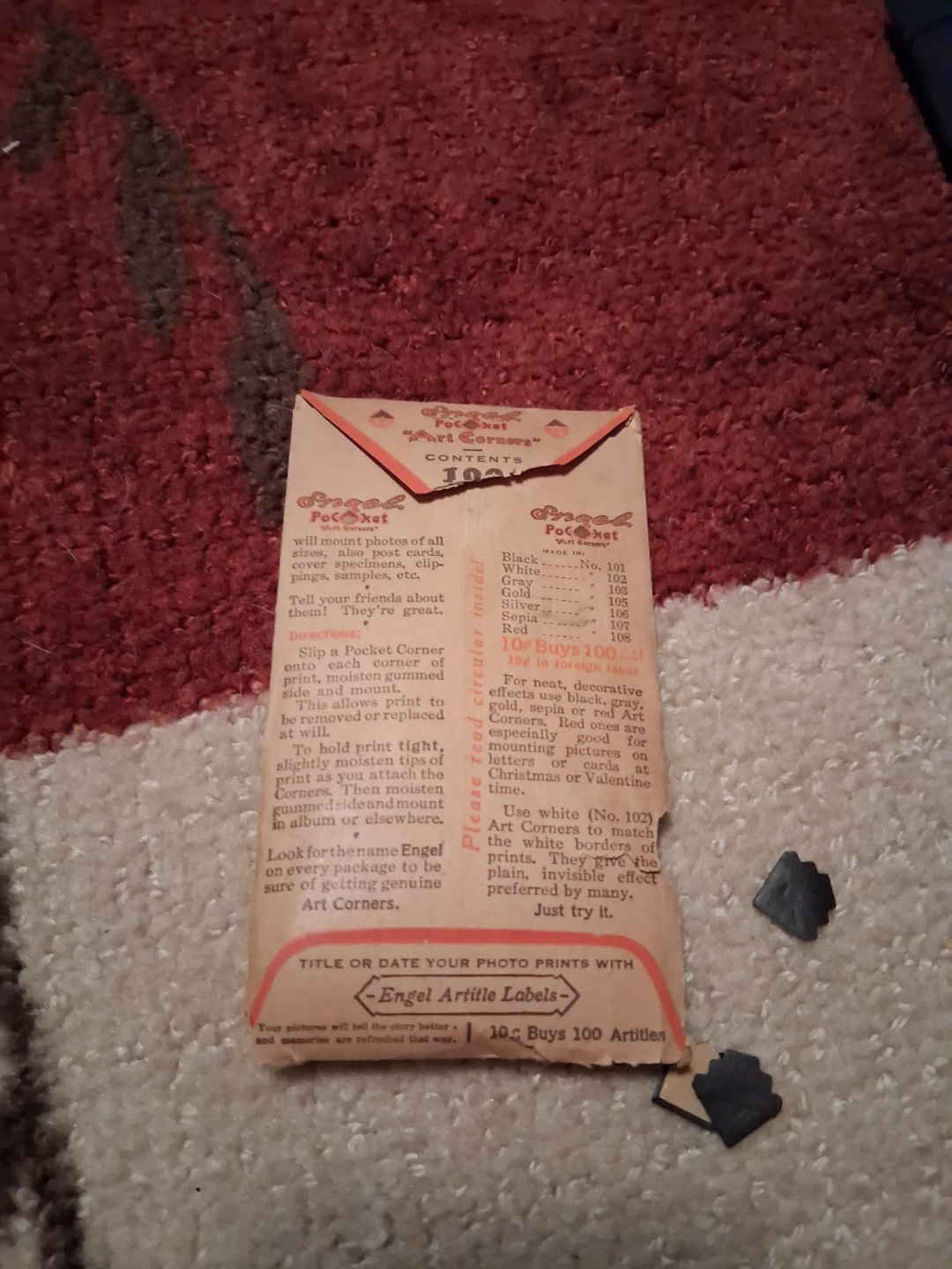 Vintage Engel PoC-ket Art Corners - photo 2