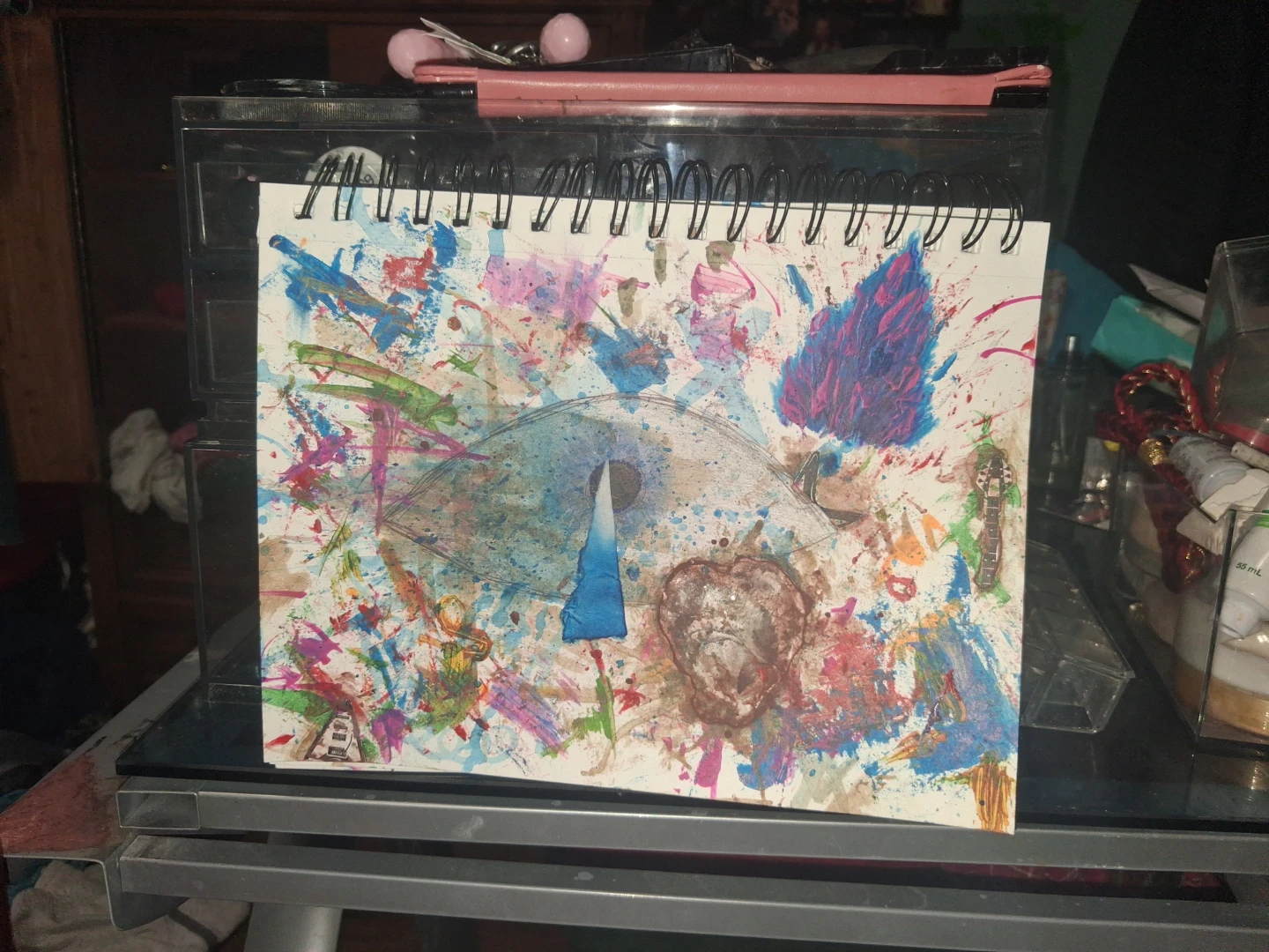 Abstract Art Sketchbook Page - photo 2