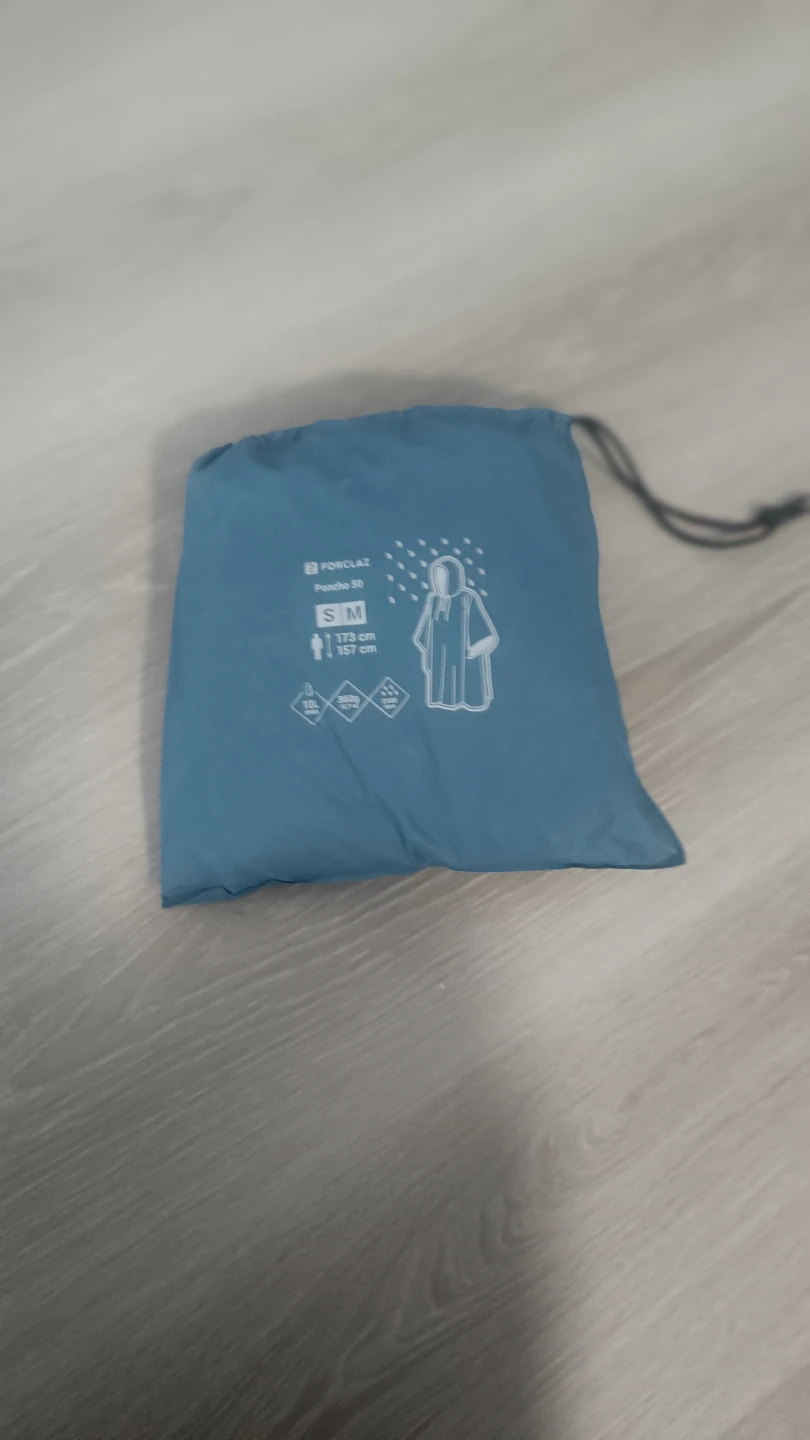 Forclaz Poncho  Blue Size S/M - photo 2