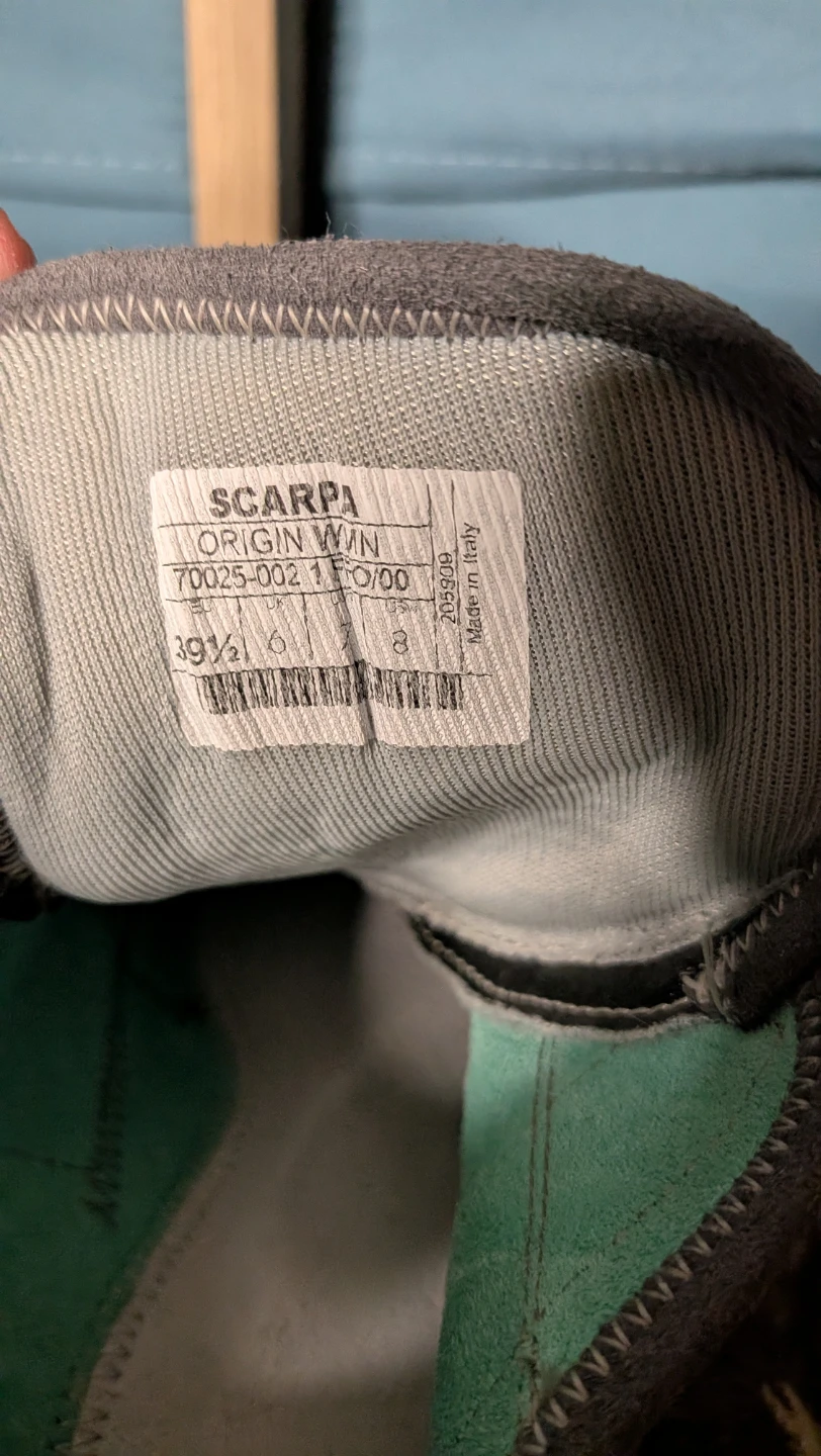 Scarpa Origin Climbing Shoes - photo 3