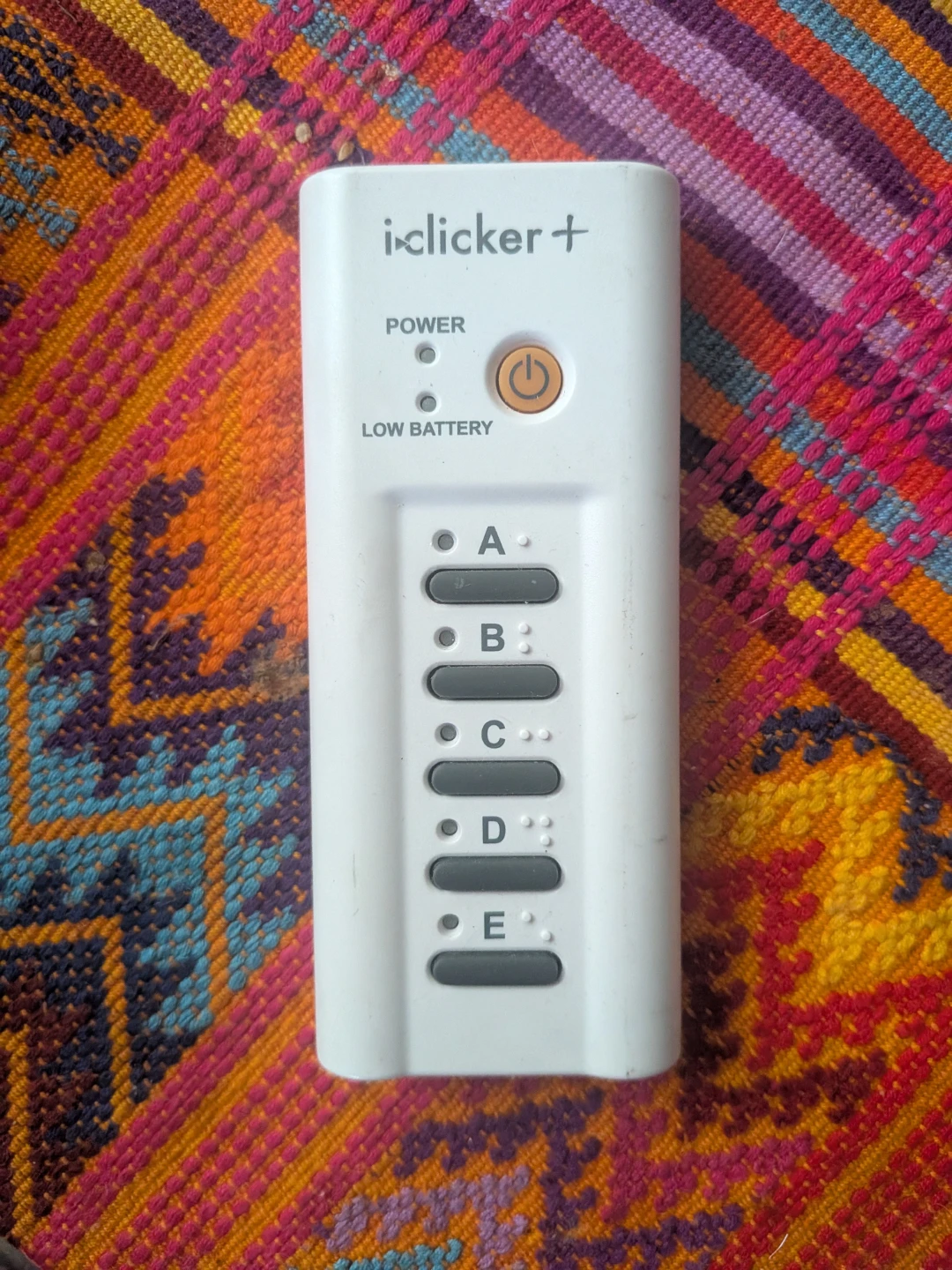 iClicker+ Student Response Remote Model RLR15