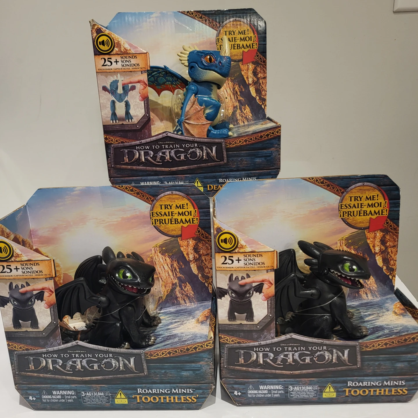 How to Train Your Dragon Roaring Minis Figures