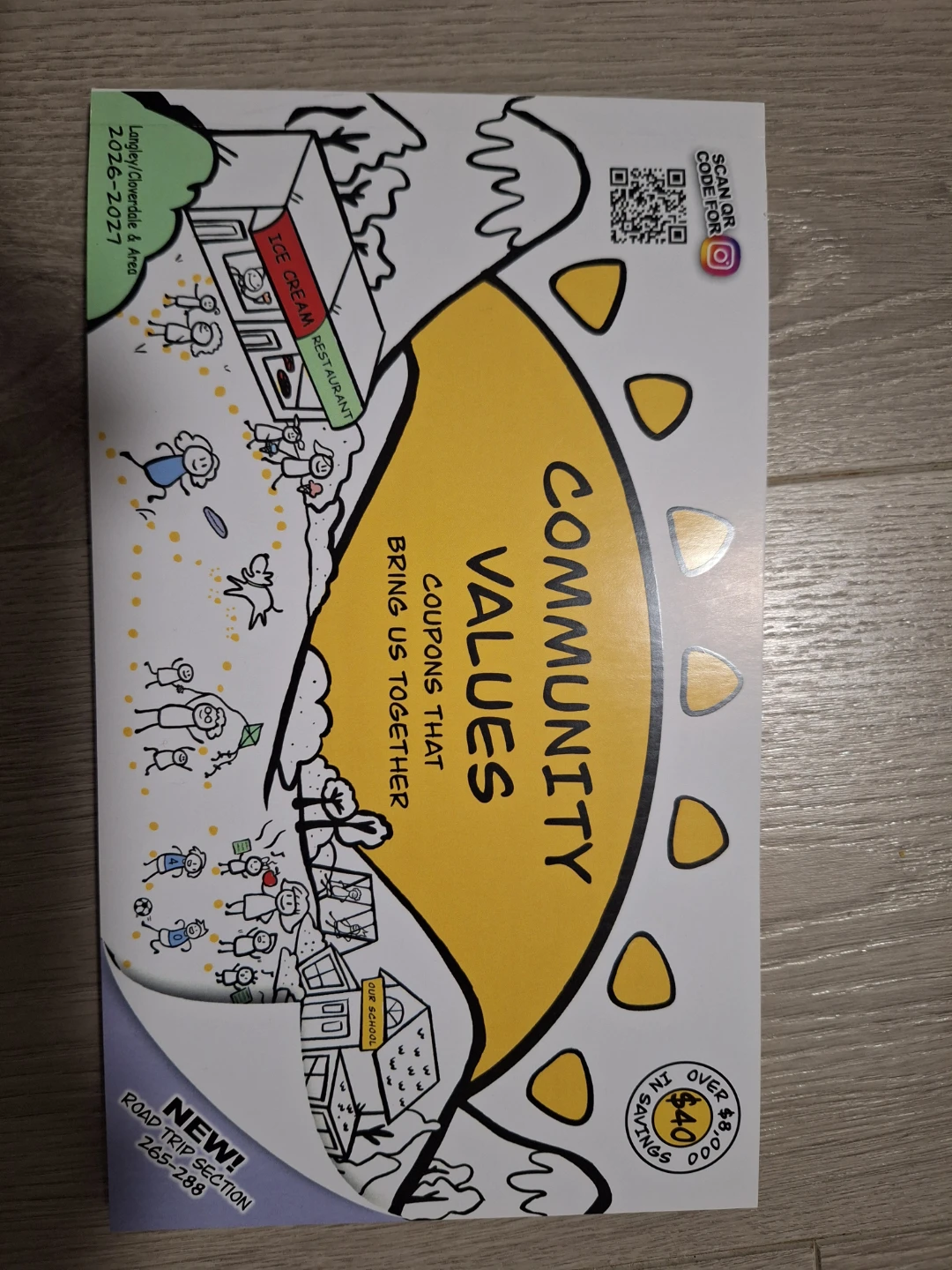 Community Values Coupon Book 2026-2027