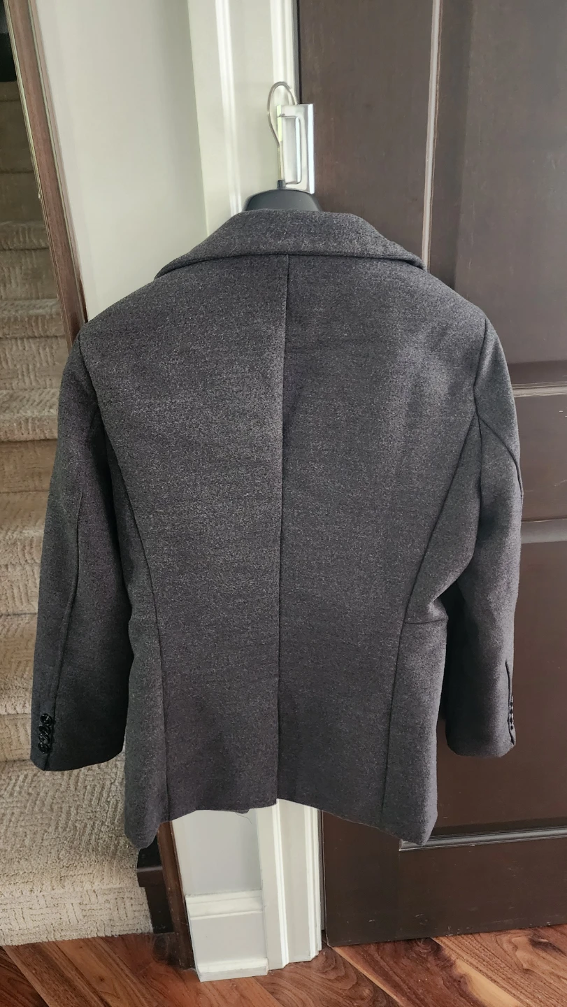 Matching charcoal grey blazer - photo 3
