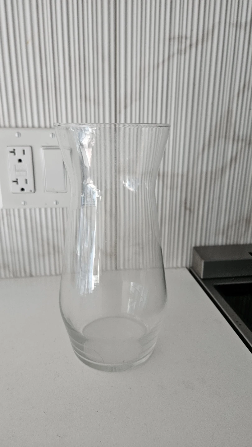 Clear Glass Vase