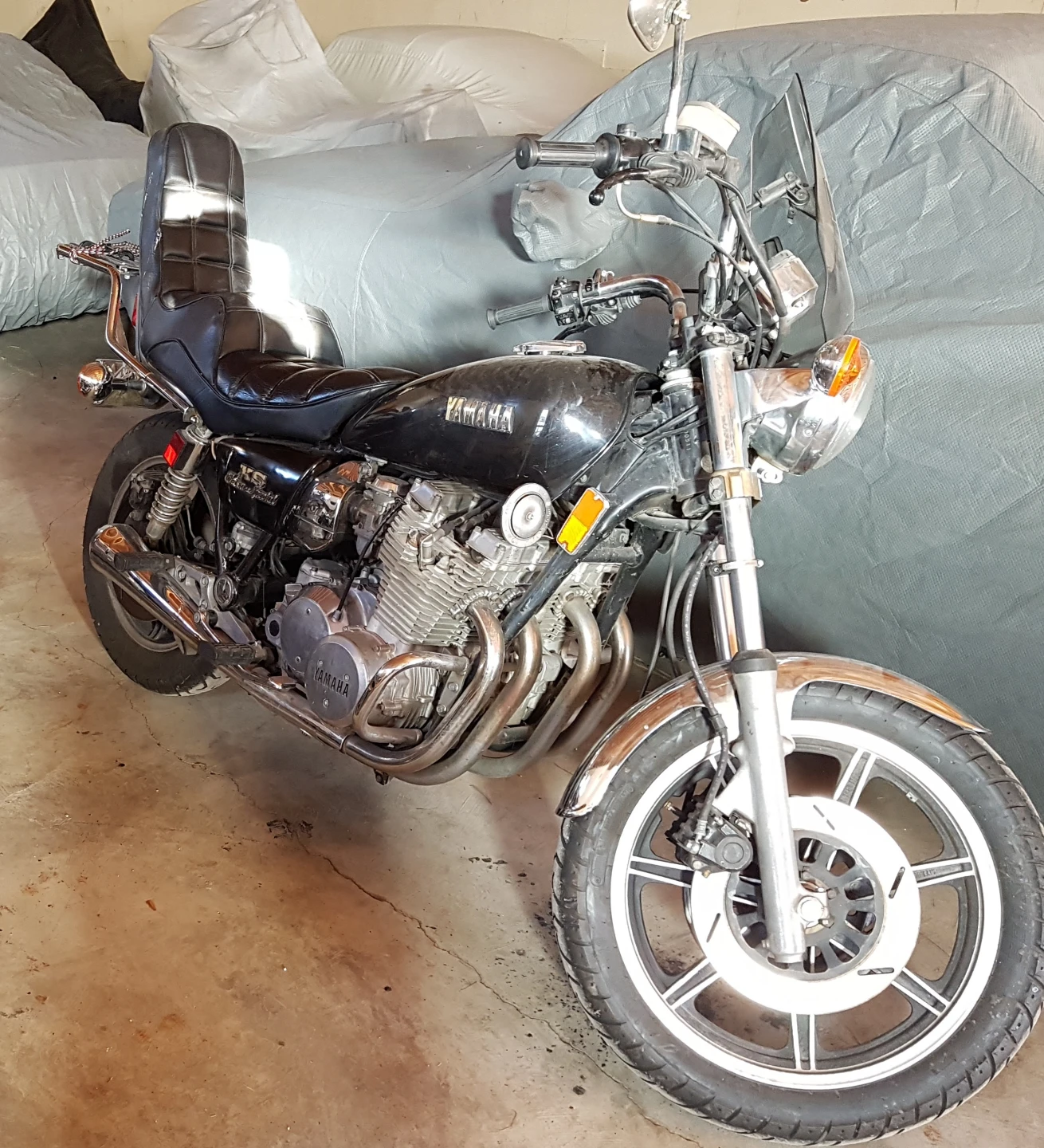 Two Yamaha XS1100 parts bikes for sale