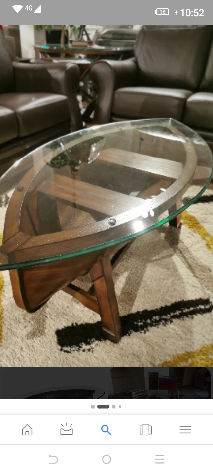 Rustic Canoe Coffee Table