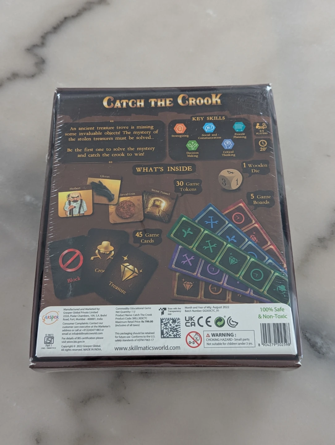 Catch the Crook Board Game - photo 2