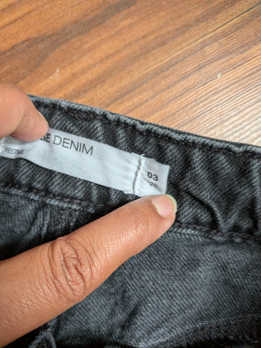 🏈Garage Denim Distressed Shorts - photo 3