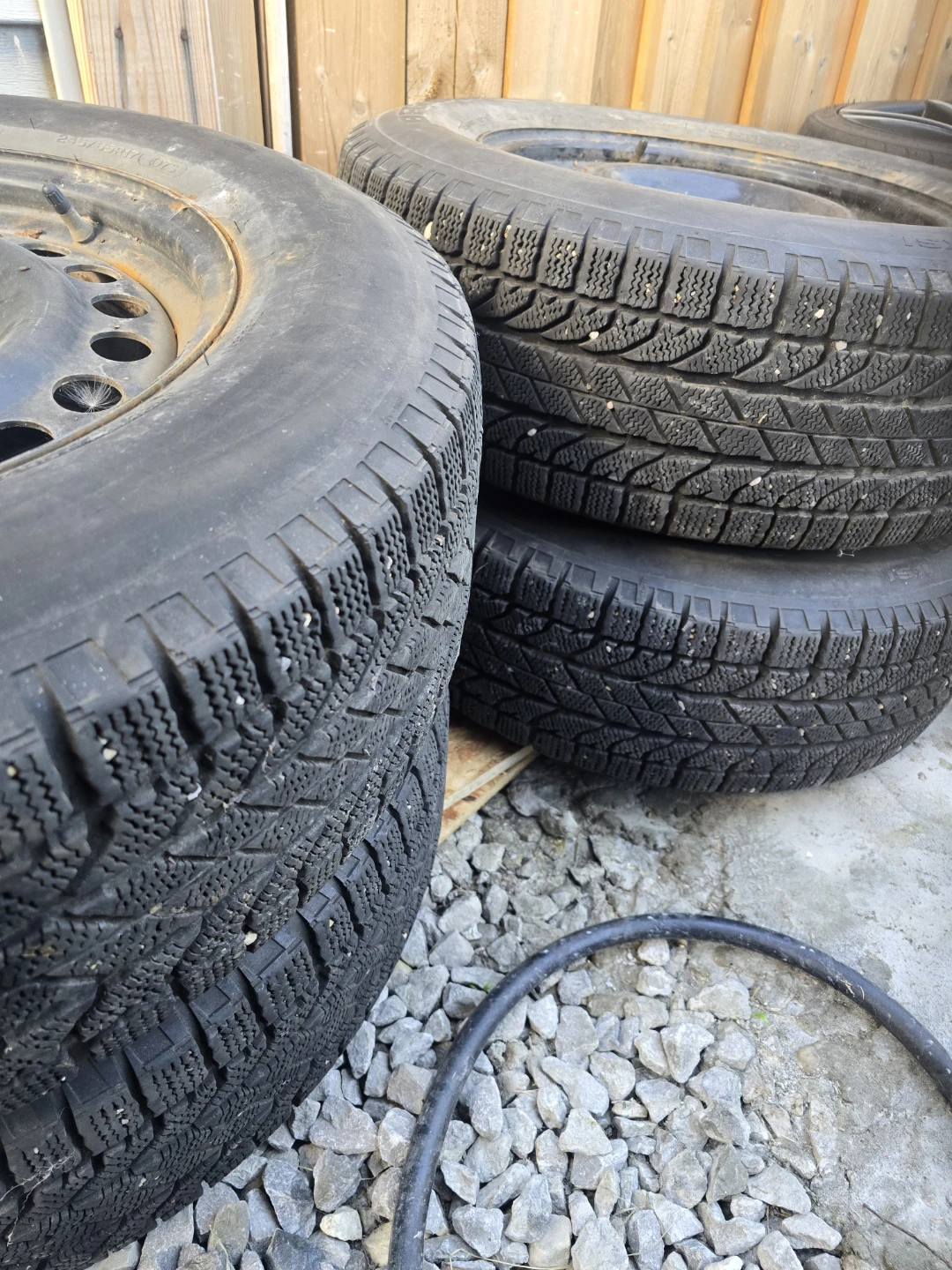 BFGoodrich Winter Tires on Steel Rims 245/65R17 - photo 4
