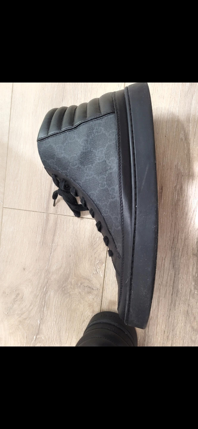 Gucci High-Top Sneakers in Black - photo 2