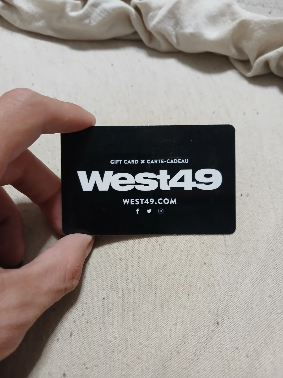 West 49 Gift Card