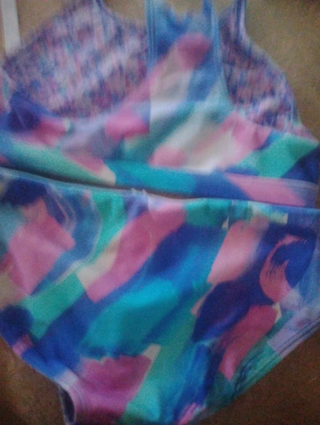 Girl's Swimsuit - Tie-Dye Pattern - photo 2