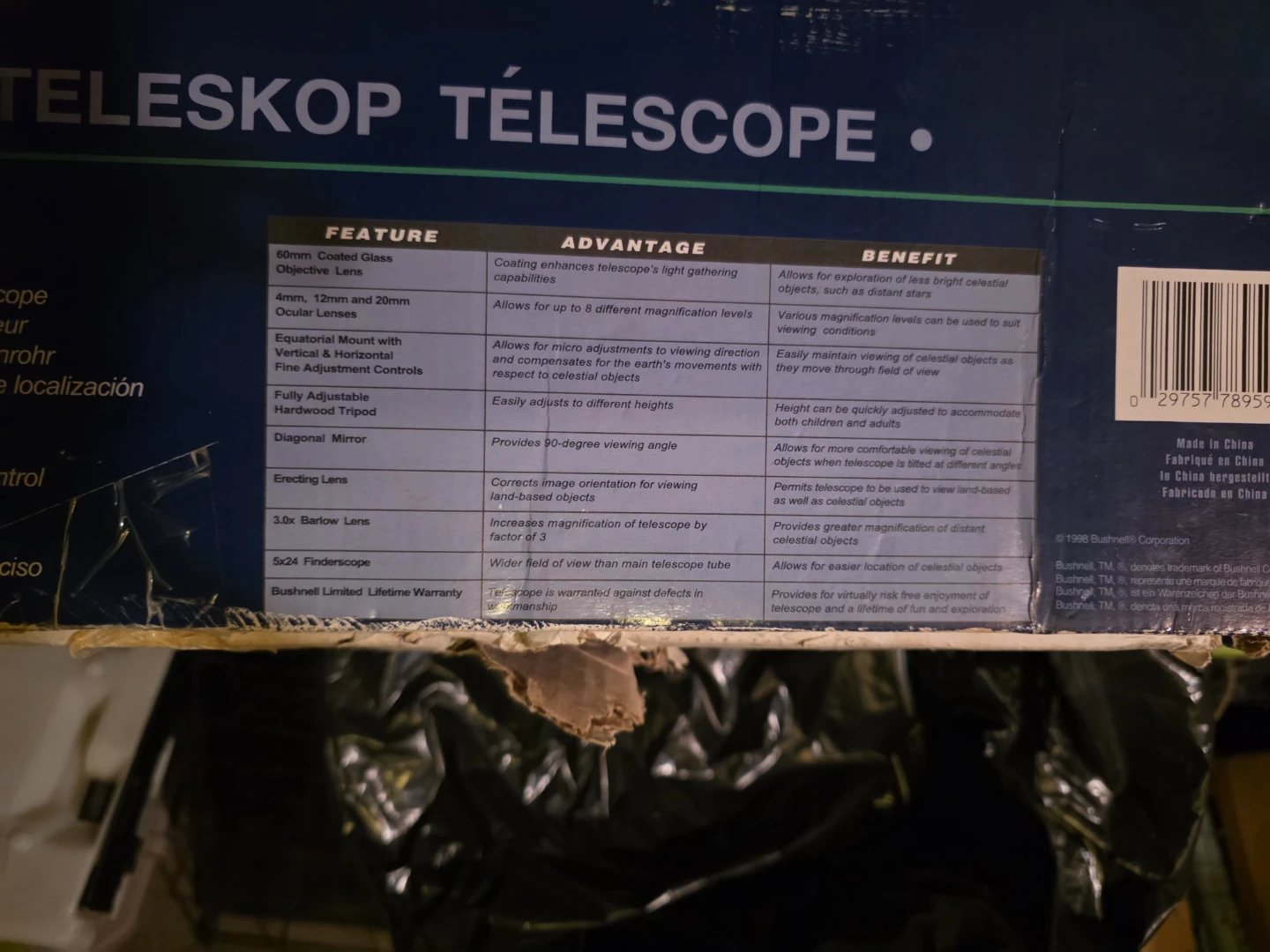 Bushnell Deep Space 675x Firefly Telescope - photo 4