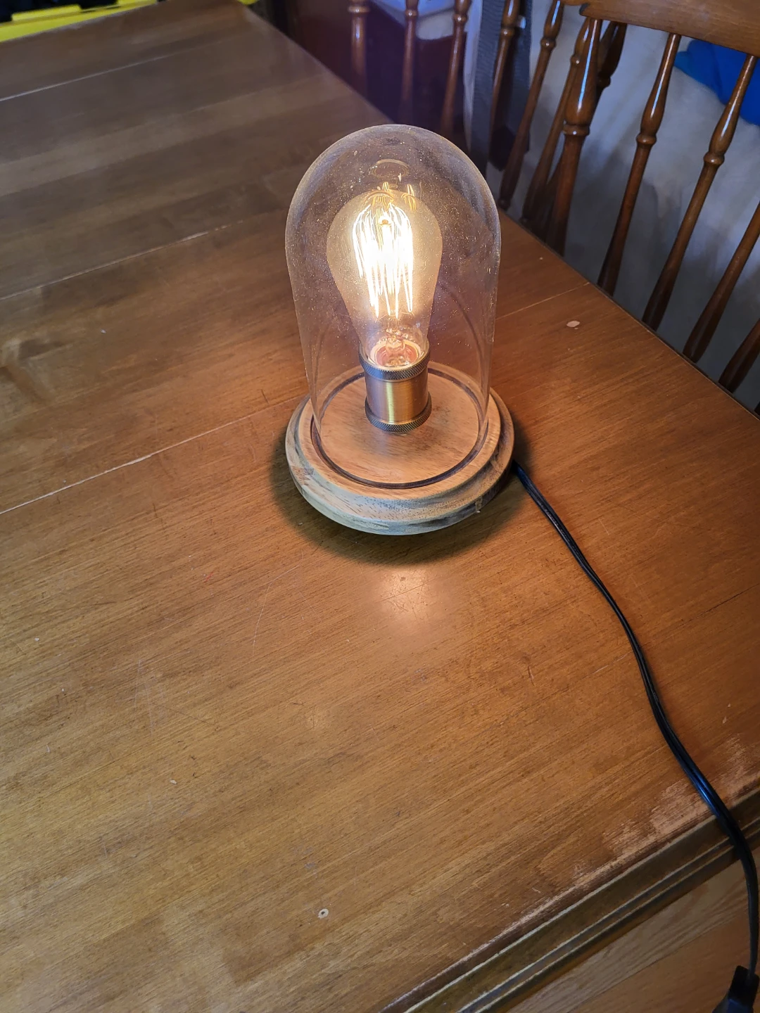 Glass Dome Accent Lamp - photo 2