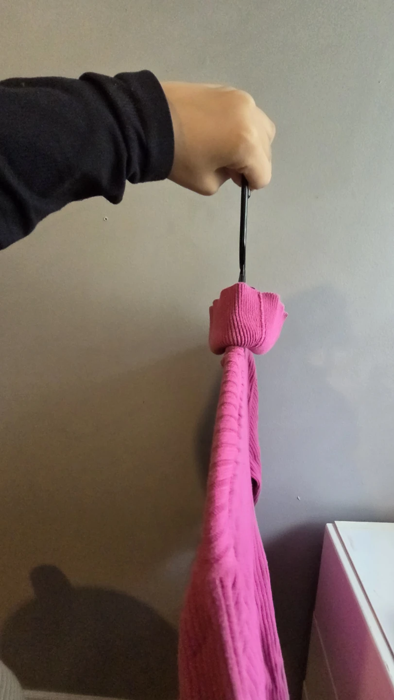 Pink Ribbed Turtleneck Sweater - photo 4