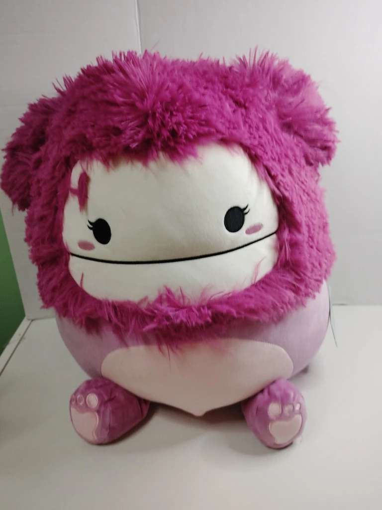 Squishmallows Nanette Pink Bigfoot Plush