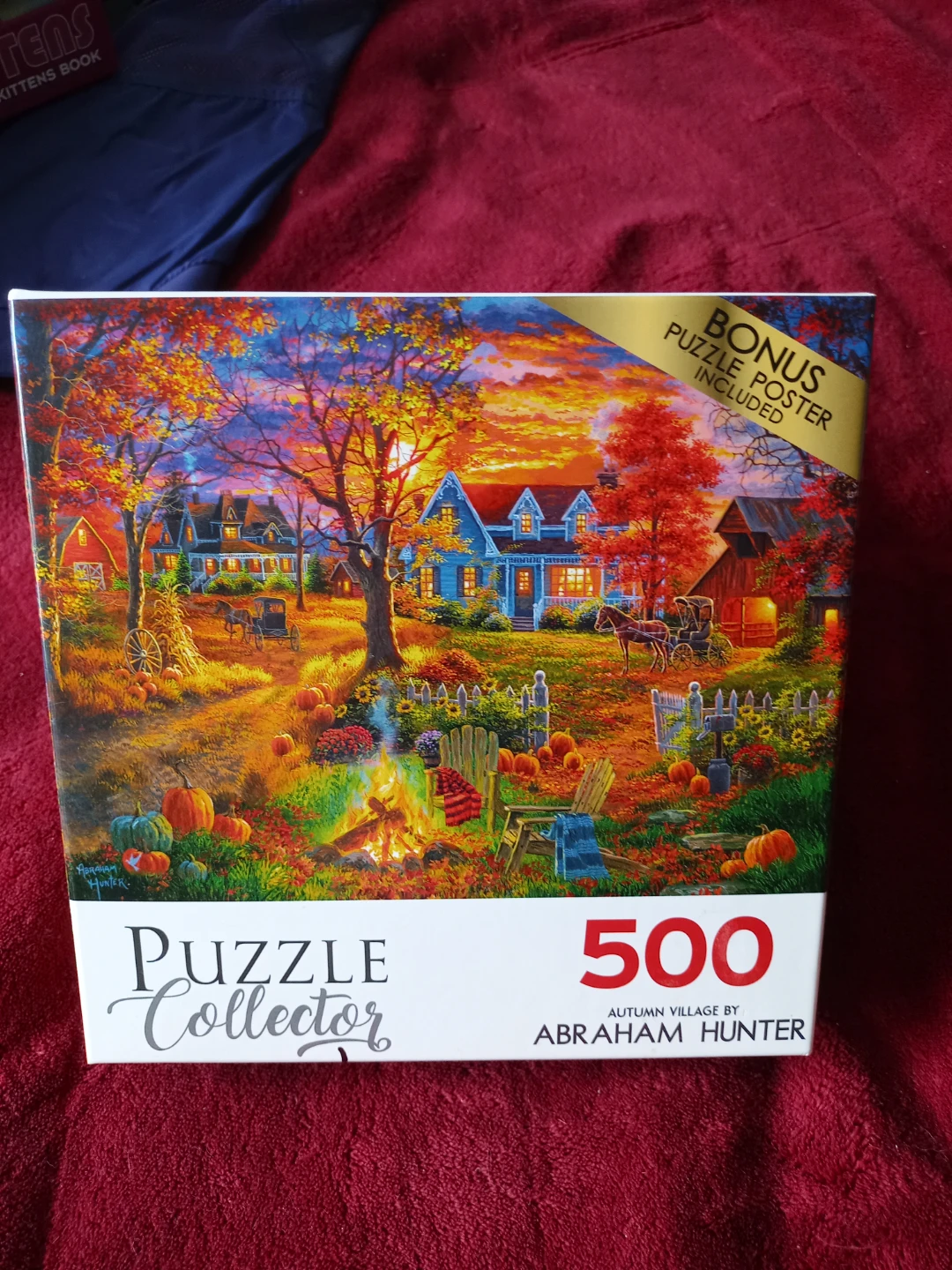 500 piece cat puzzles, size 18" x 24".  No missing pieces 🧩. - photo 3