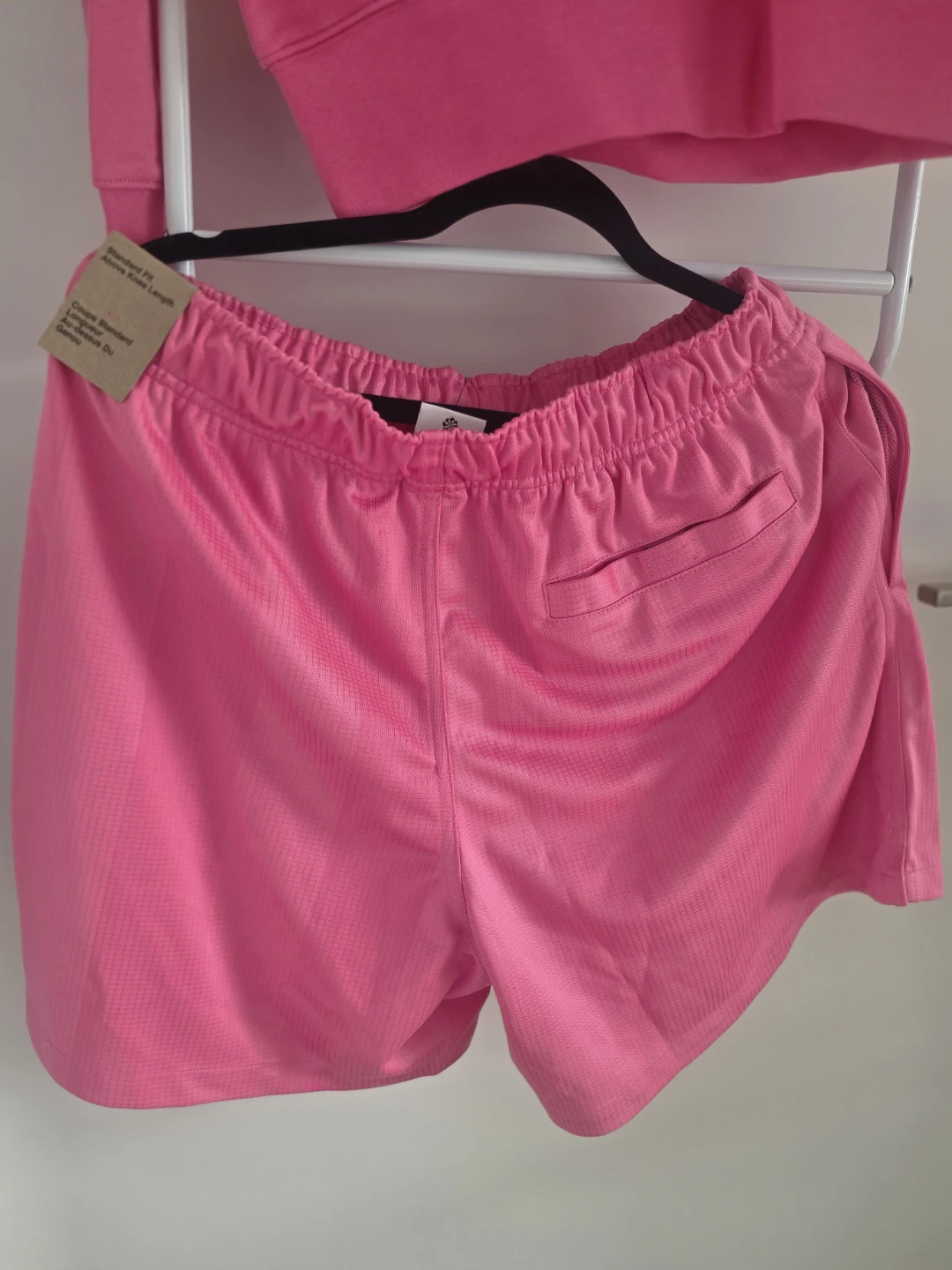 Nike Pink Crewneck and Shorts Set - photo 4