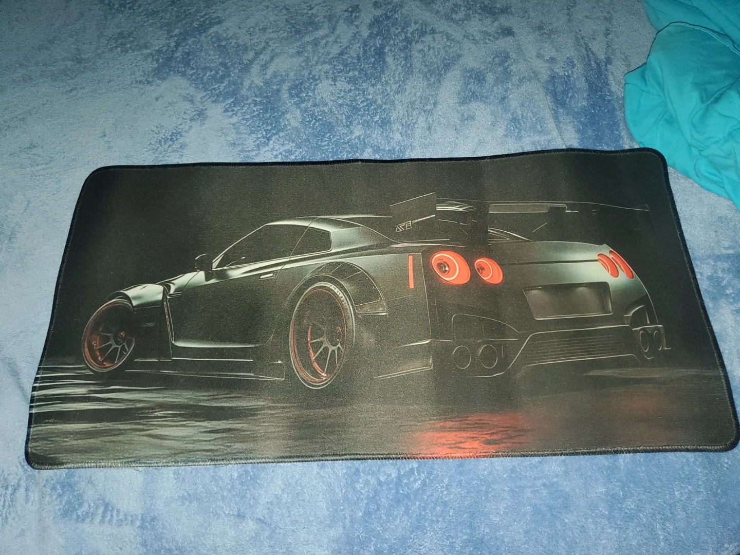 Gaming Mousepad with Car Graphic