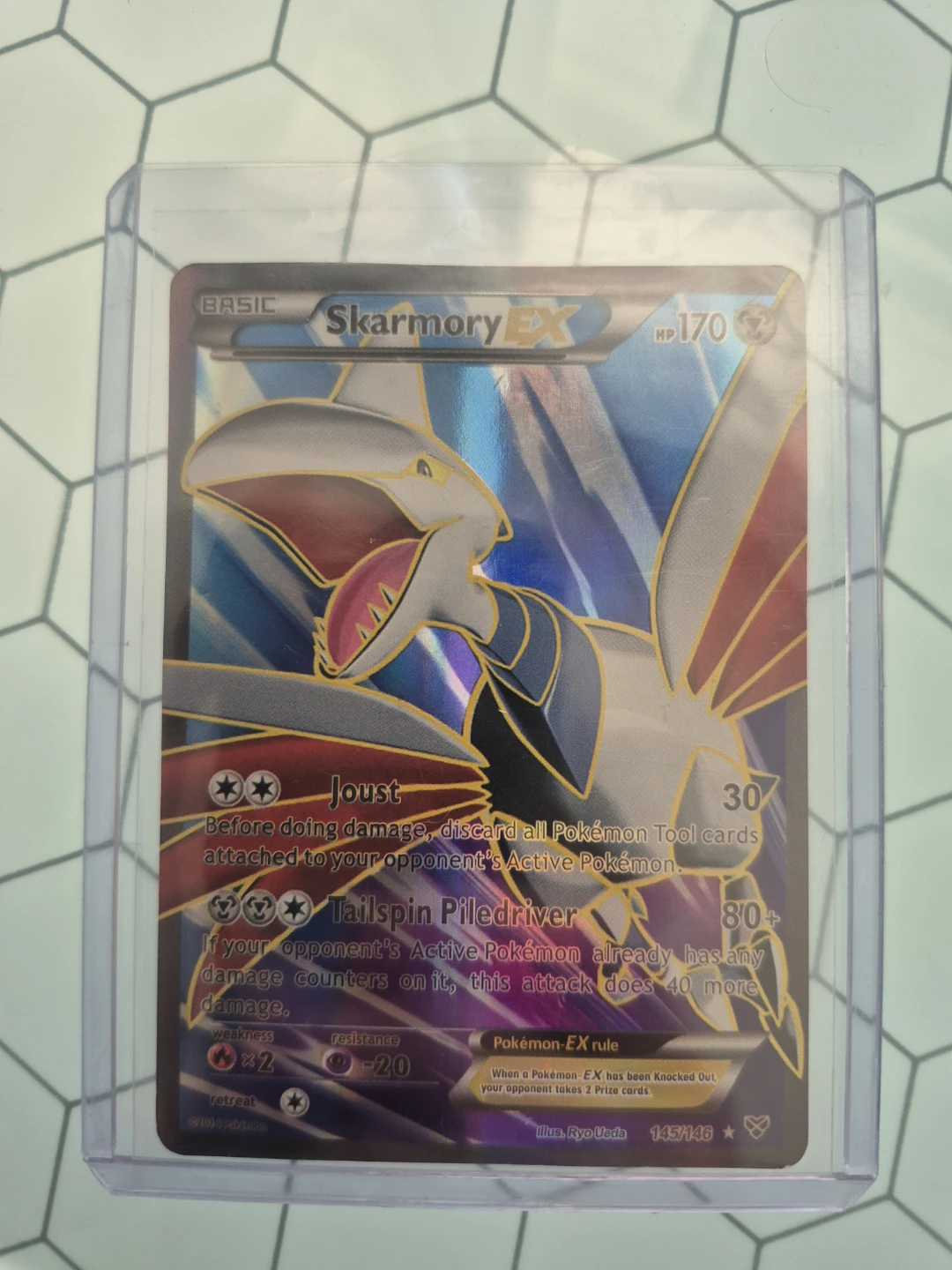 Skarmory EX 145/146 Pokemon Trading Card