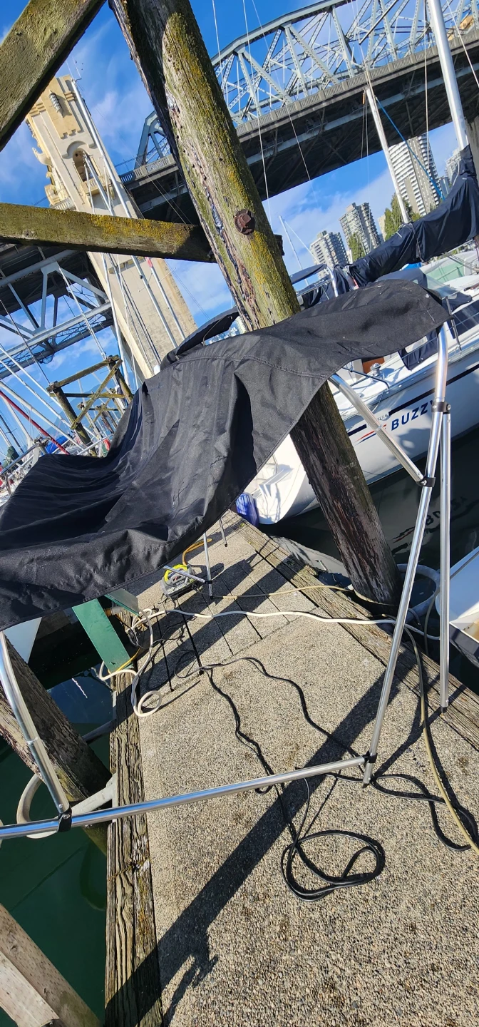Boat Bimini Top Black - photo 4