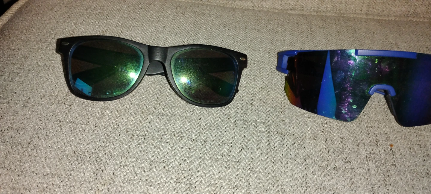 Two pairs of sunglasses