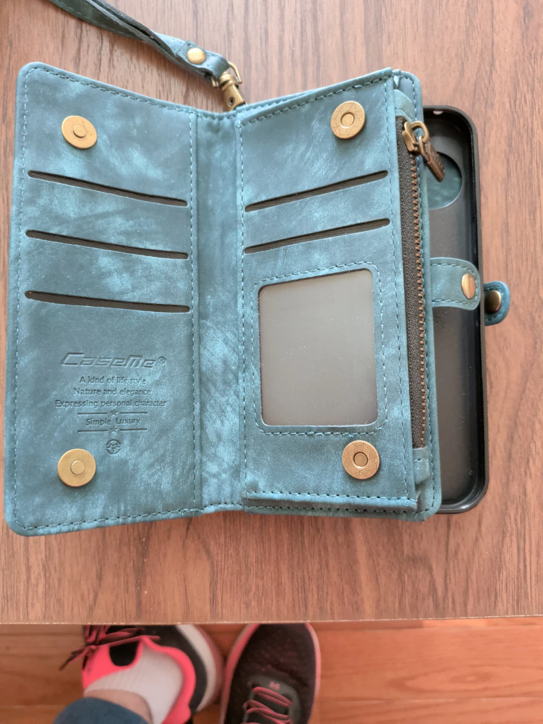 CaseMe Blue Phone Wallet Case for Google Pixel 10 - photo 2