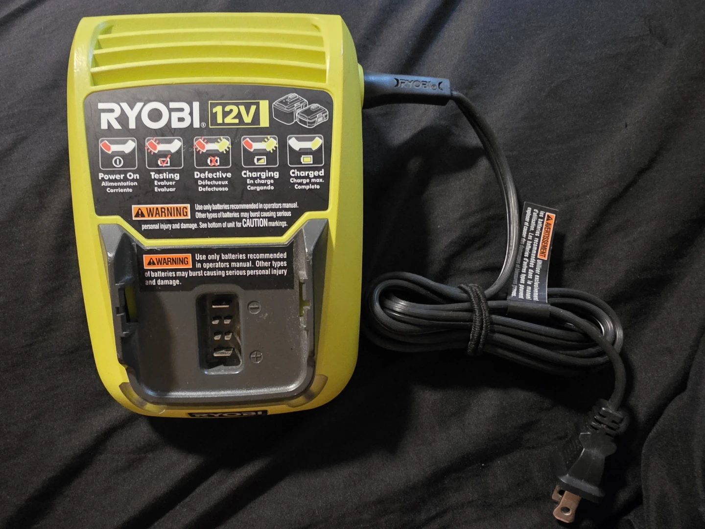 Ryobi charger