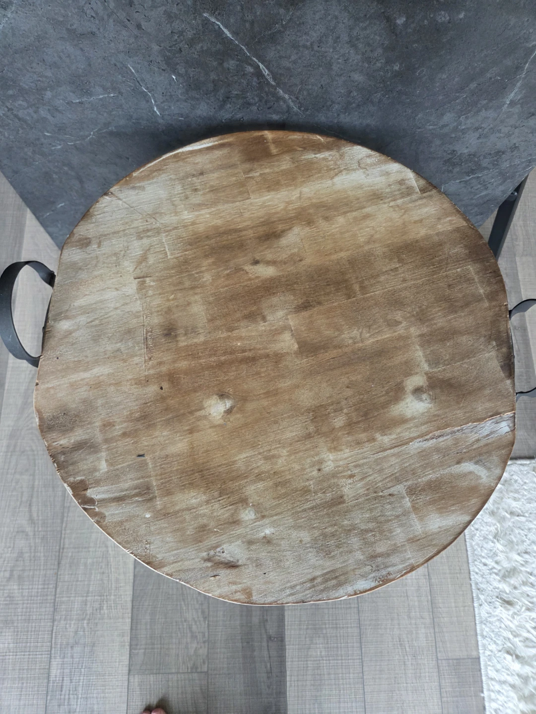 Rustic Wire Storage Side Table - photo 4