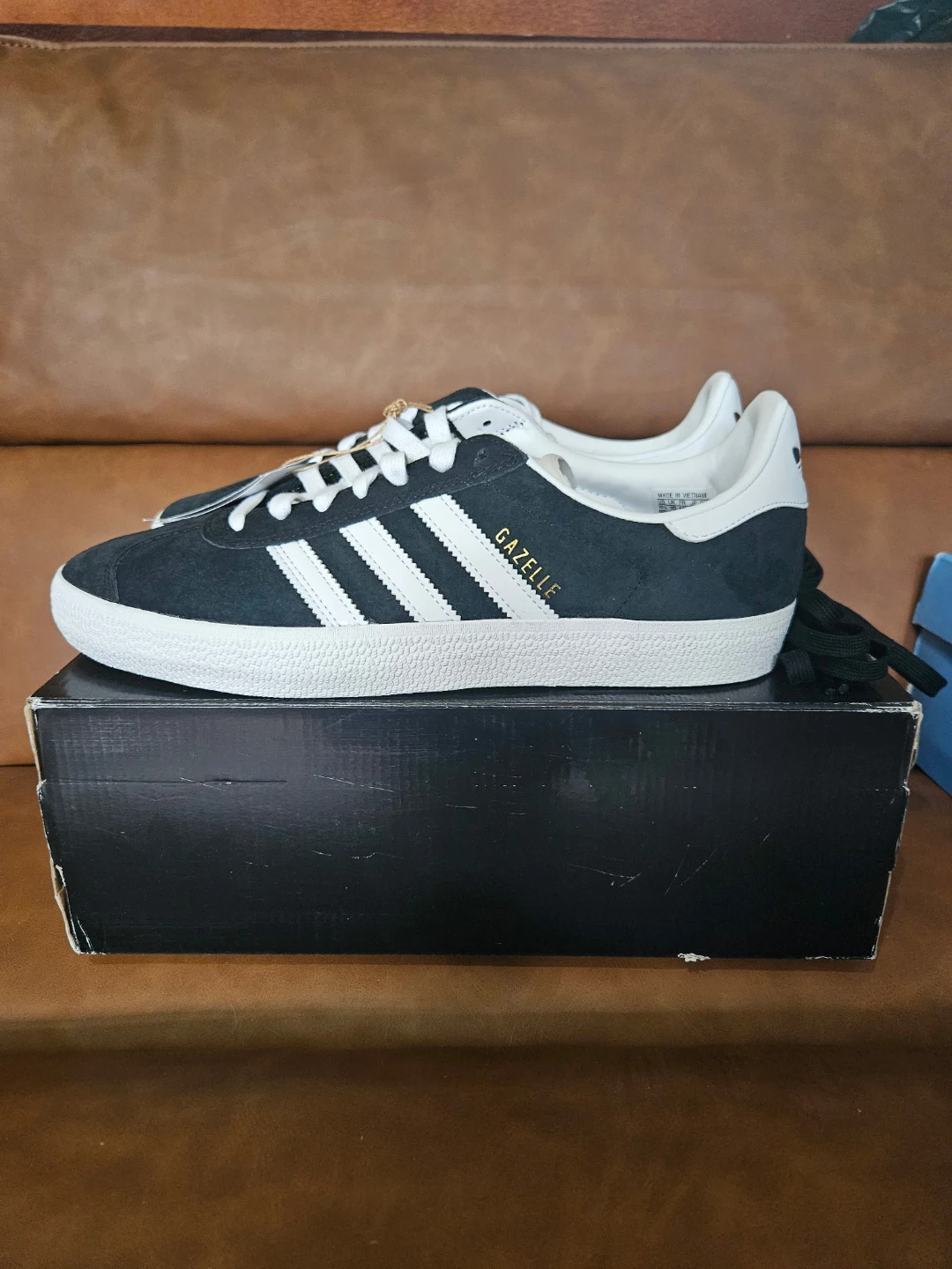 Adidas Gazelle Shoes Black - photo 4