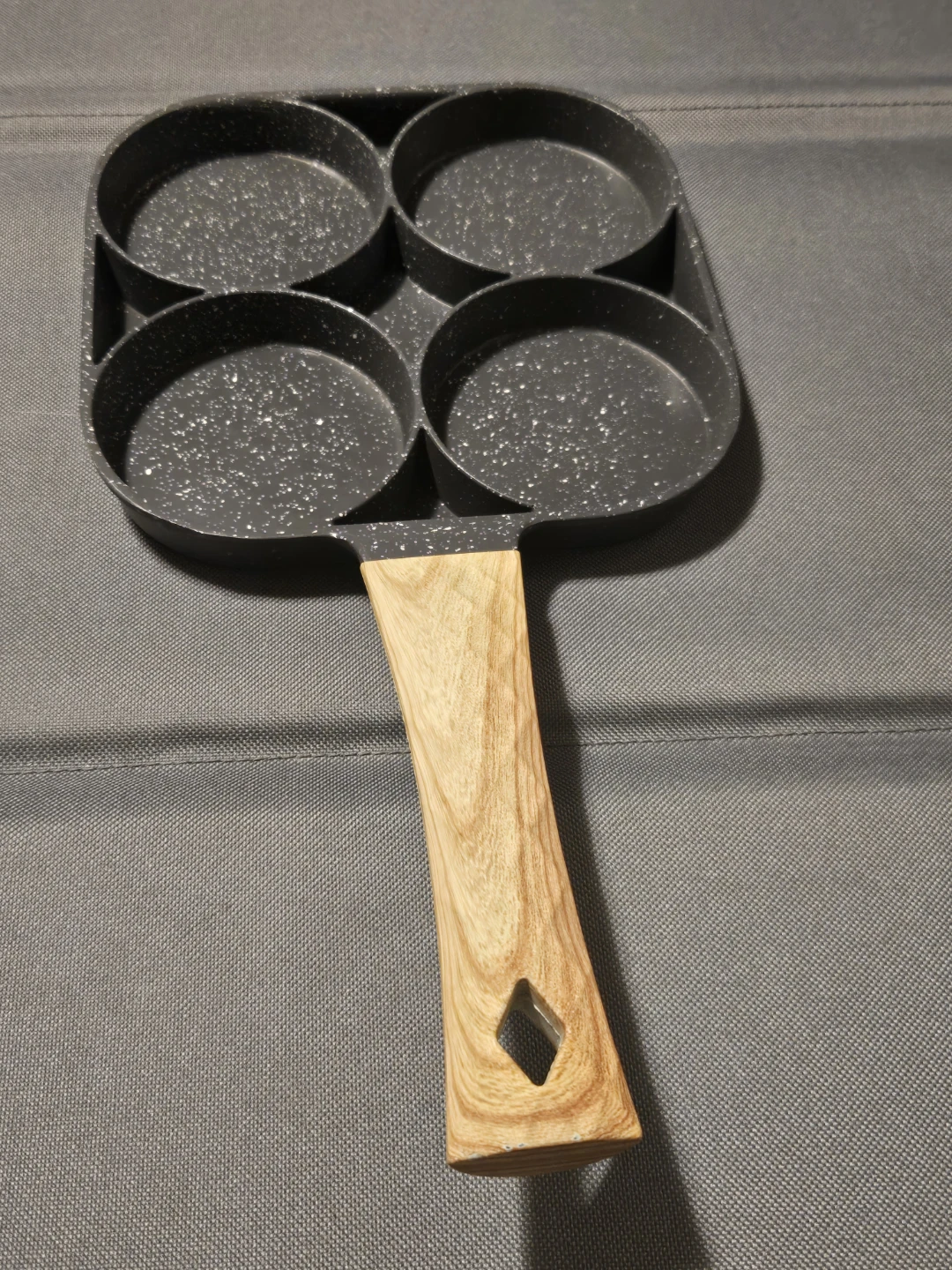 Nonstick 4-Cup Granite Egg Frying Pan & Pancake Skillet - photo 2