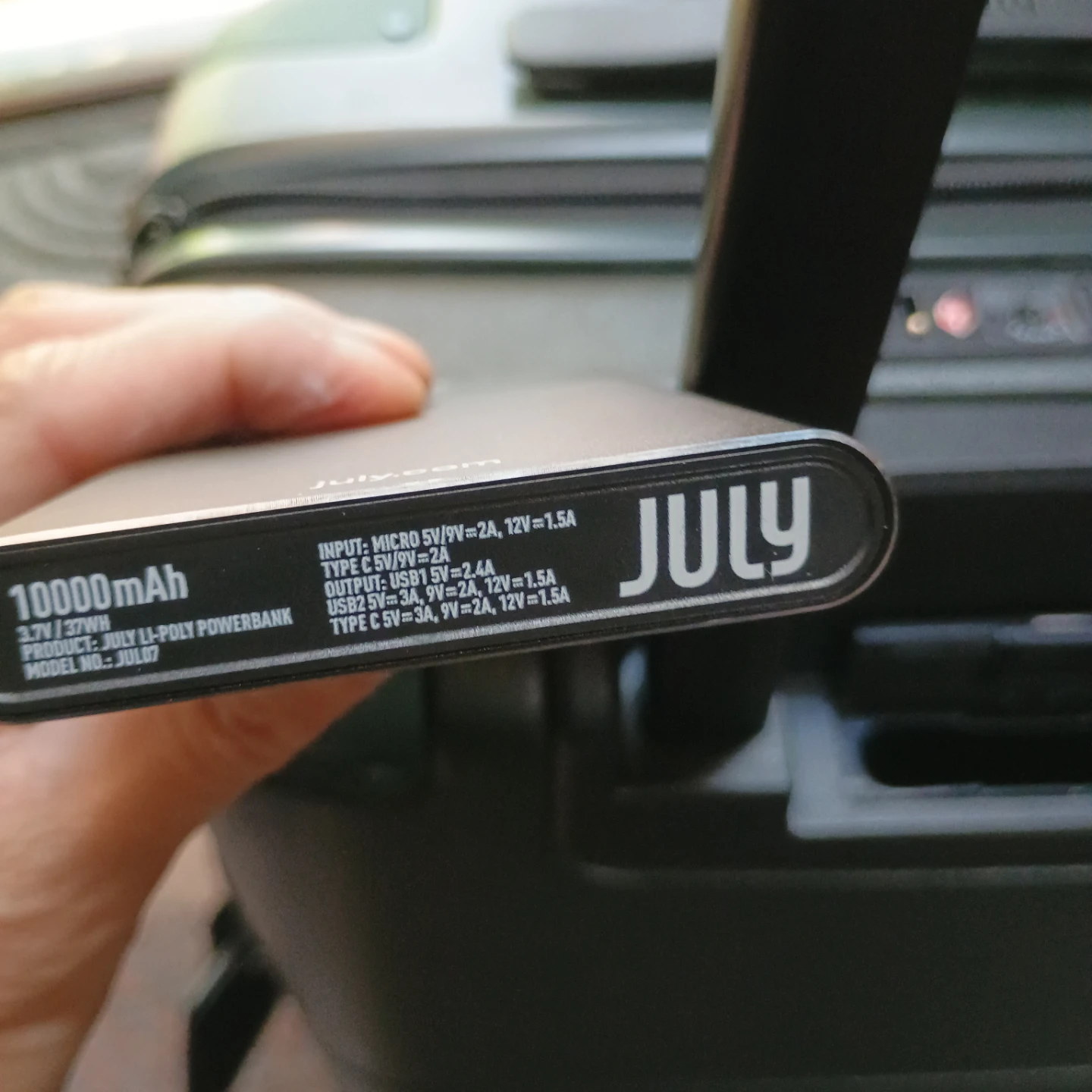 July Carry-On Suitcase with Removable Power Bank - photo 3