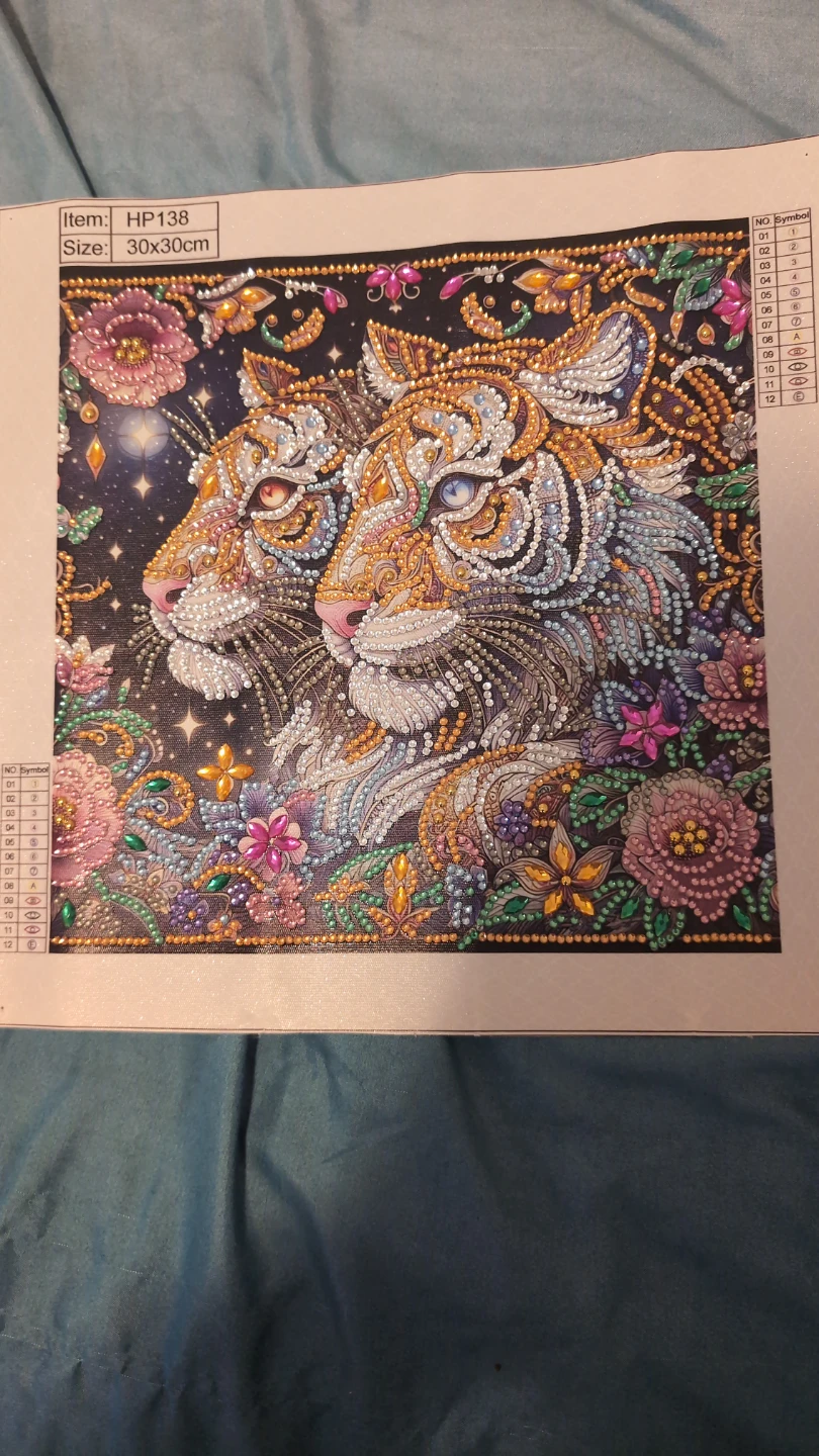 Tiger Design Diamond Painting Kit - photo 2