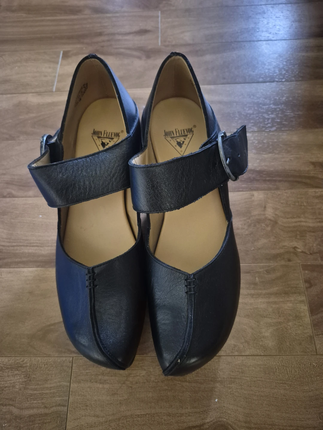 NlB John Fluevog Black Prepares size 9.5 - photo 4