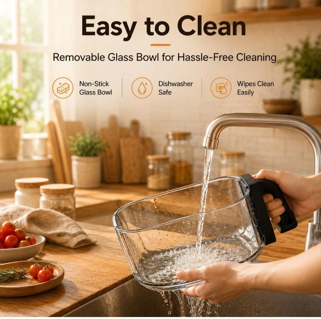 Digital Glass Air Fryer - photo 5
