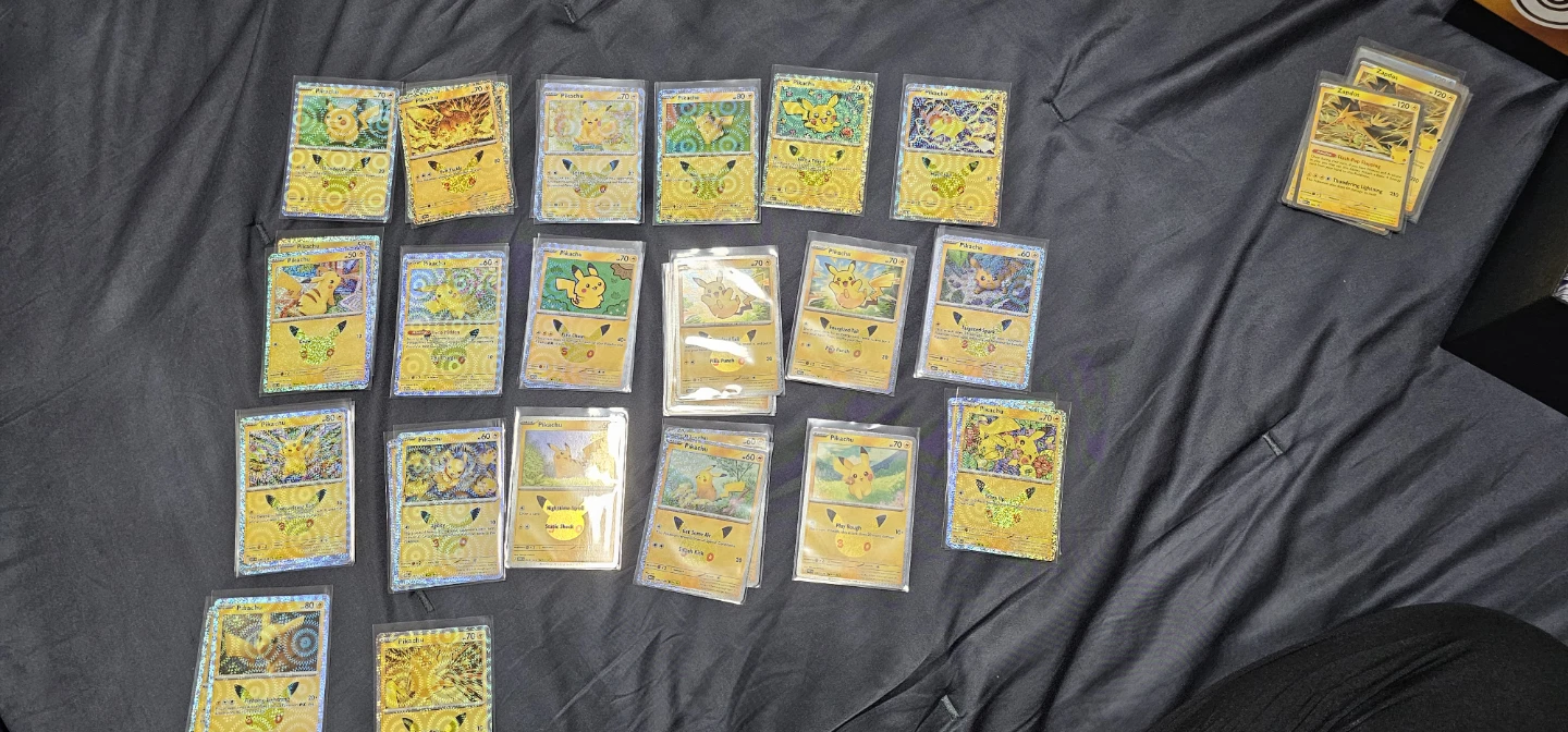 Pokemon 30th anniversary Pikachu
