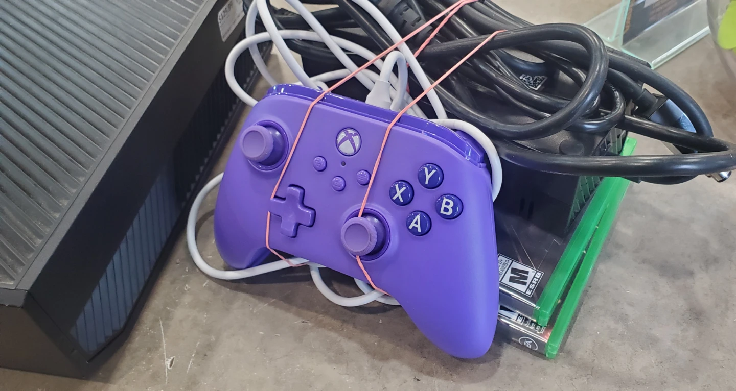 Xbox One Console with Purple Controller - photo 3