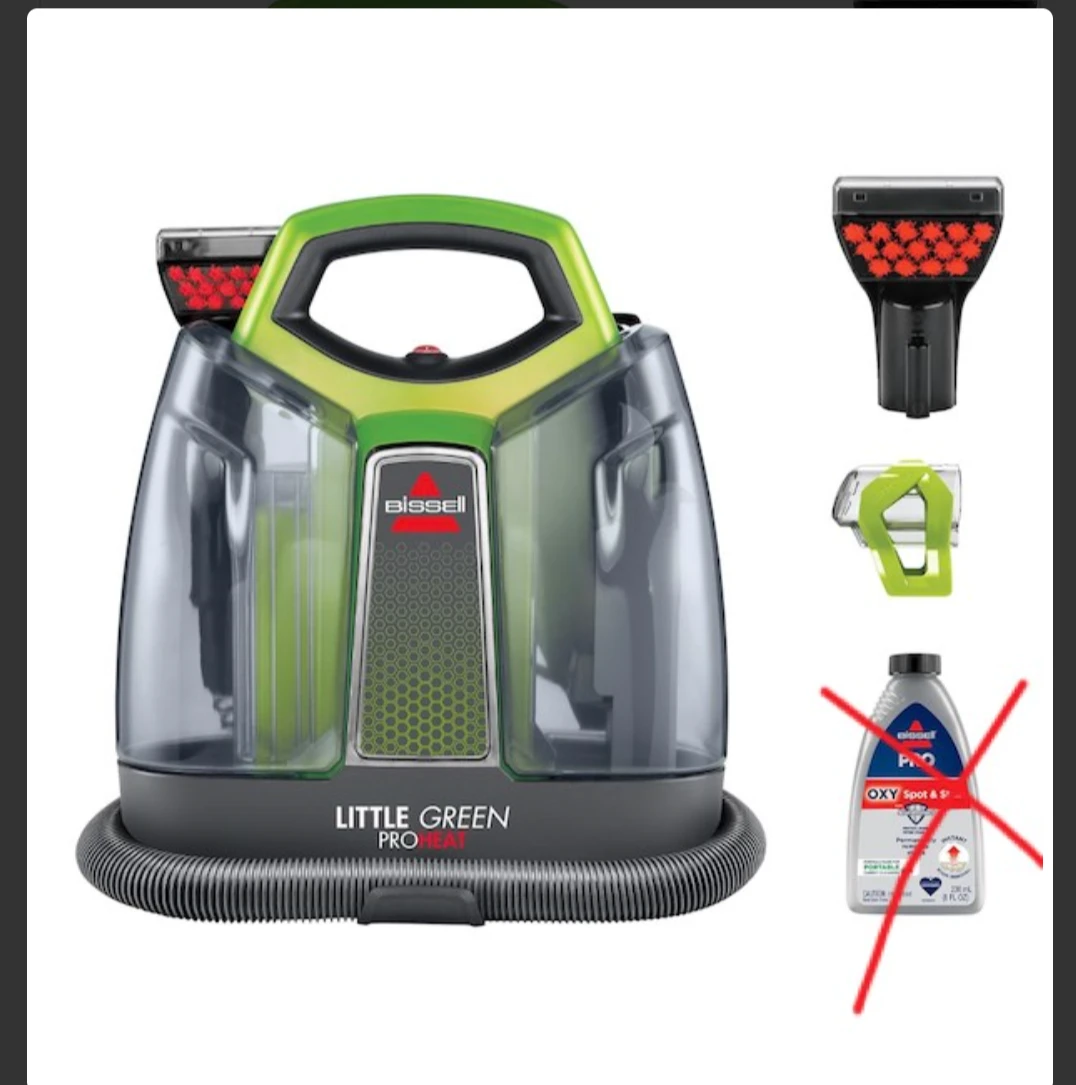 Bissell Little Green ProHeat Portable Carpet Cleaner - photo 2